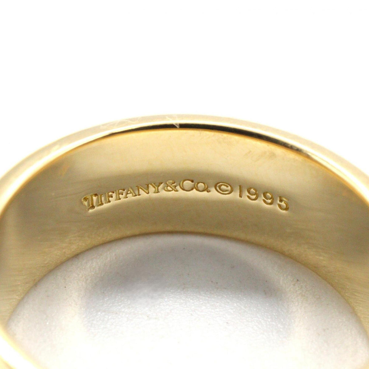 Tiffany Gold Yellow Gold (18K) Band Ring (Pre-Owned)