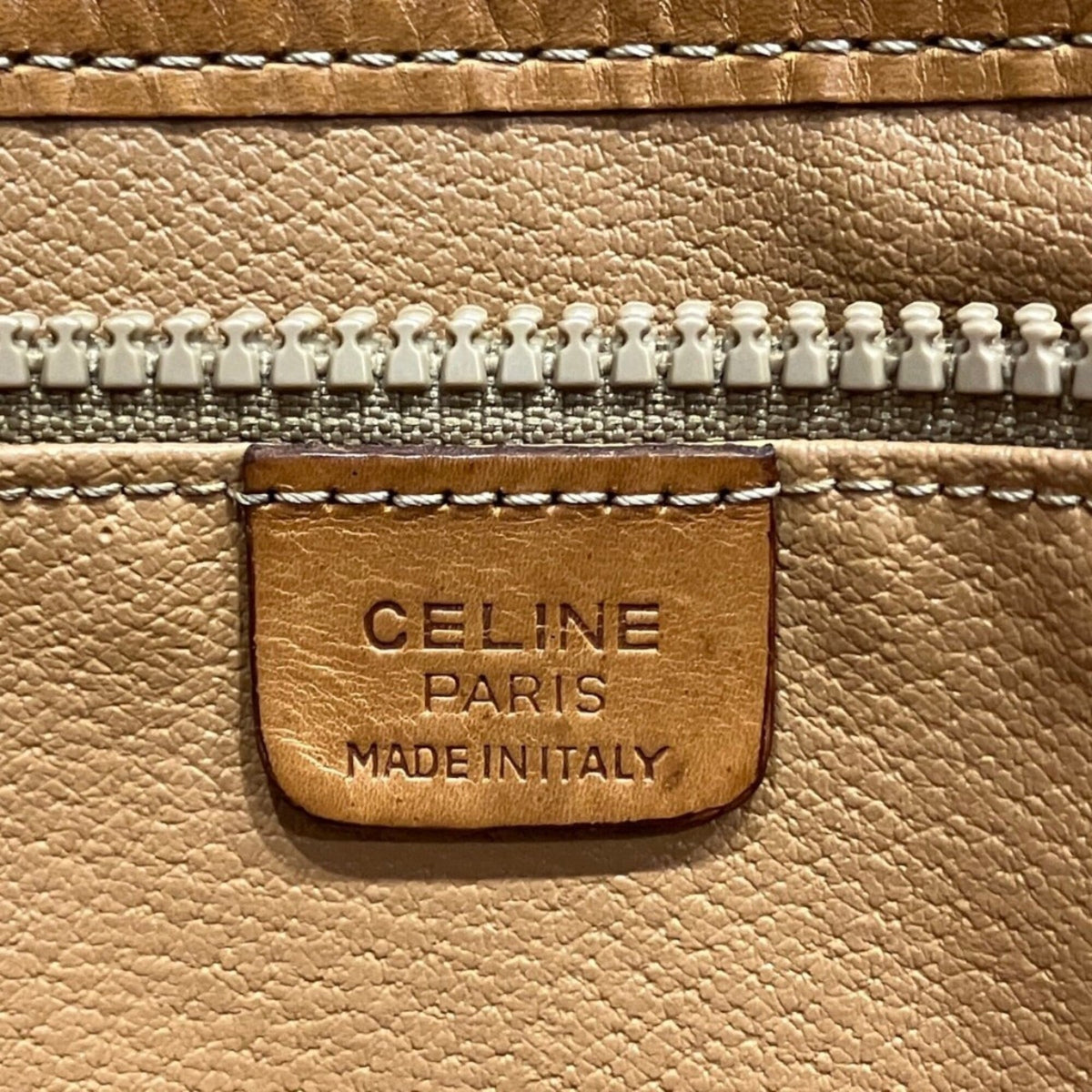 Celine Brown Pvc Tote Bag (Pre-Owned)