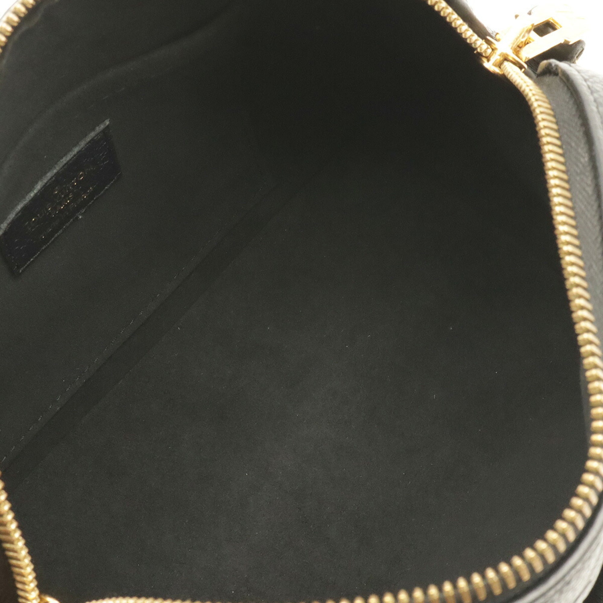 Louis Vuitton Noir Monogram Empreinte Leather Handbag Shoulder Bag (Pre-Owned)