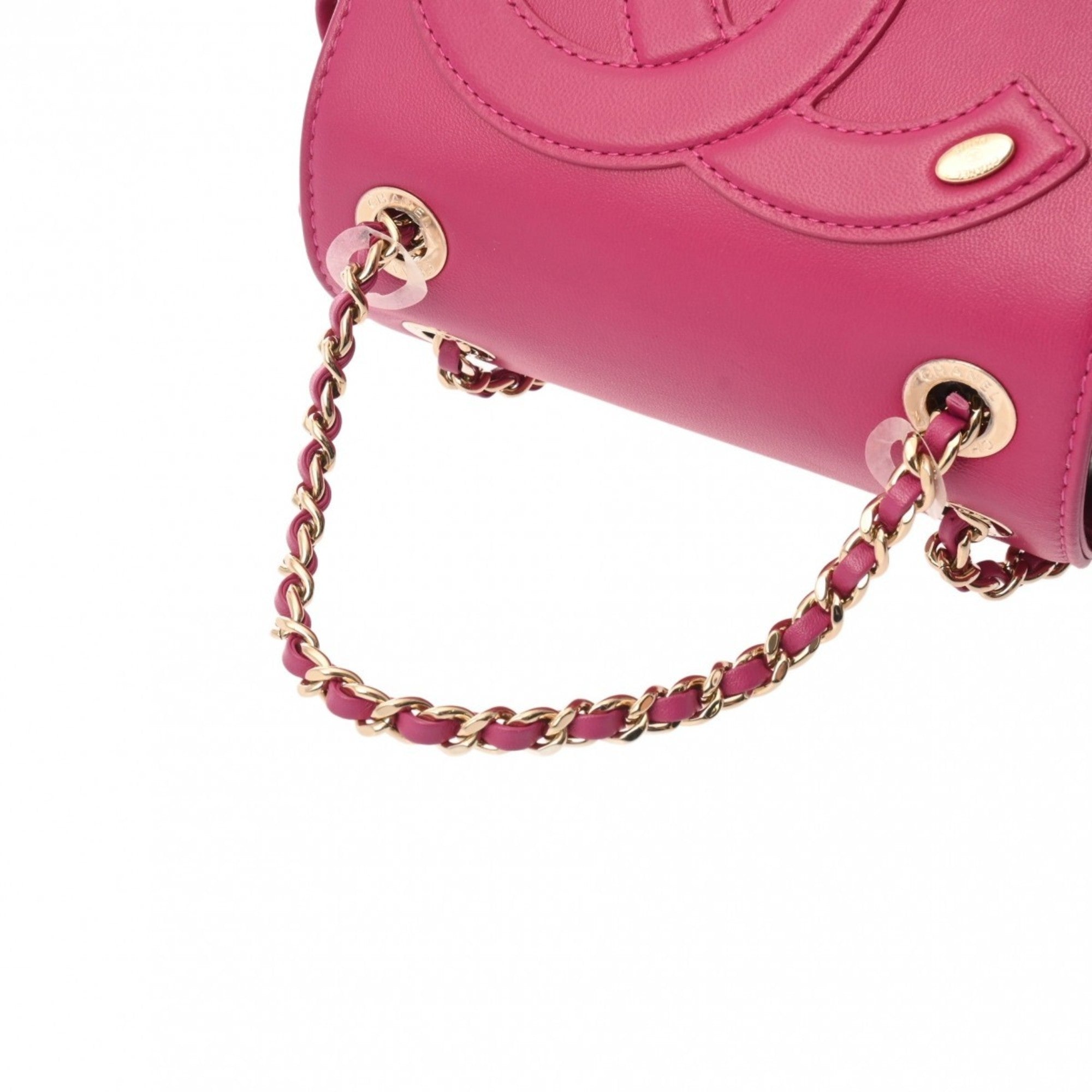 Chanel Purple Leather Backpack (Pre-Owned)