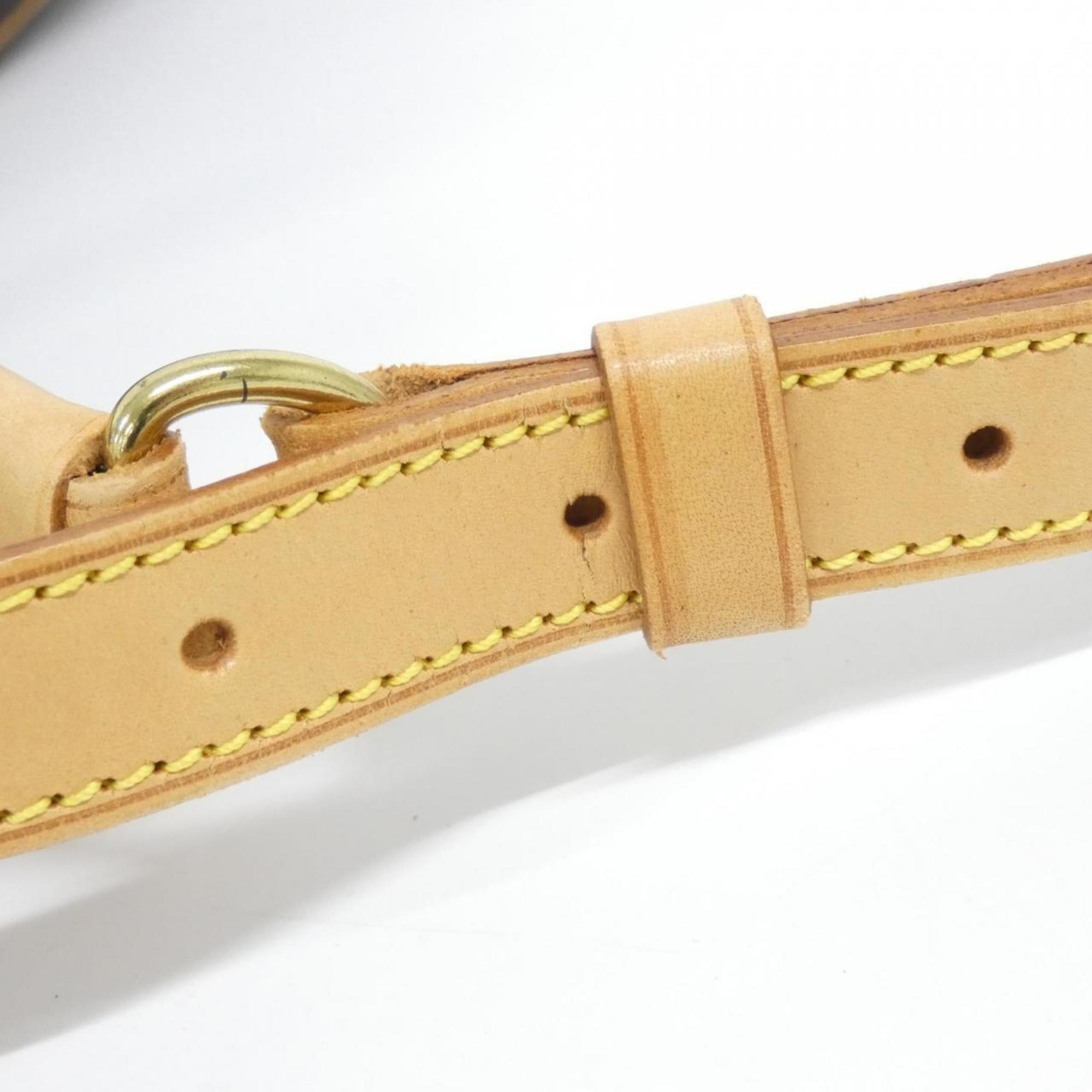 Louis Vuitton Brown Coated Canvas Shoulder Bag (Pre-Owned)