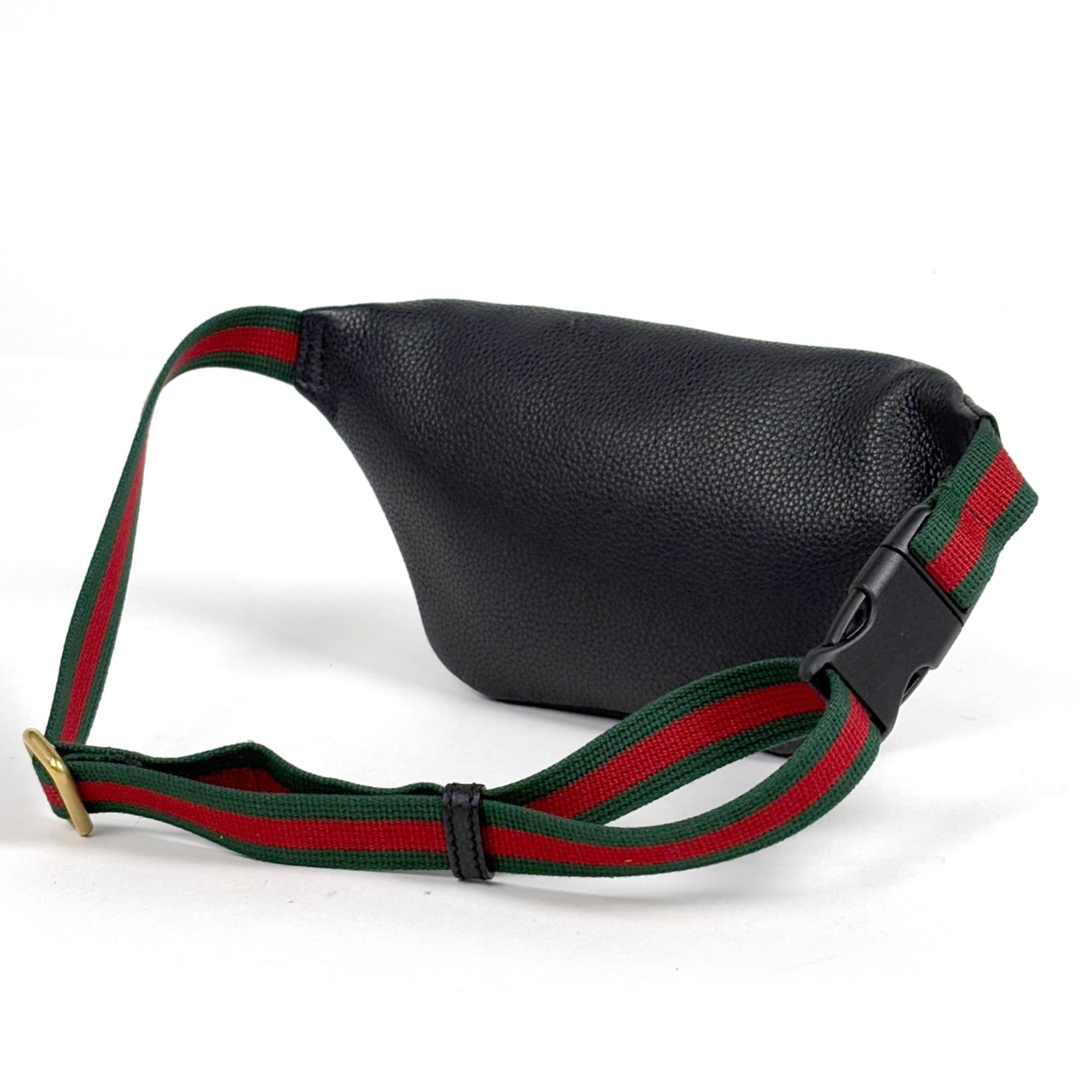 Gucci Black Leather Fanny Pack (Pre-Owned)