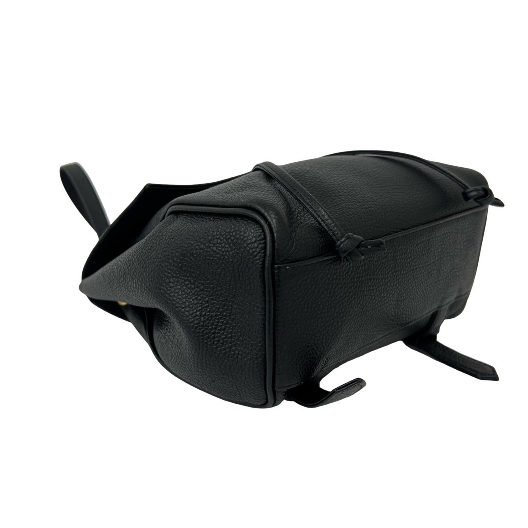 Yves Saint Laurent Black Leather Backpack (Pre-Owned)