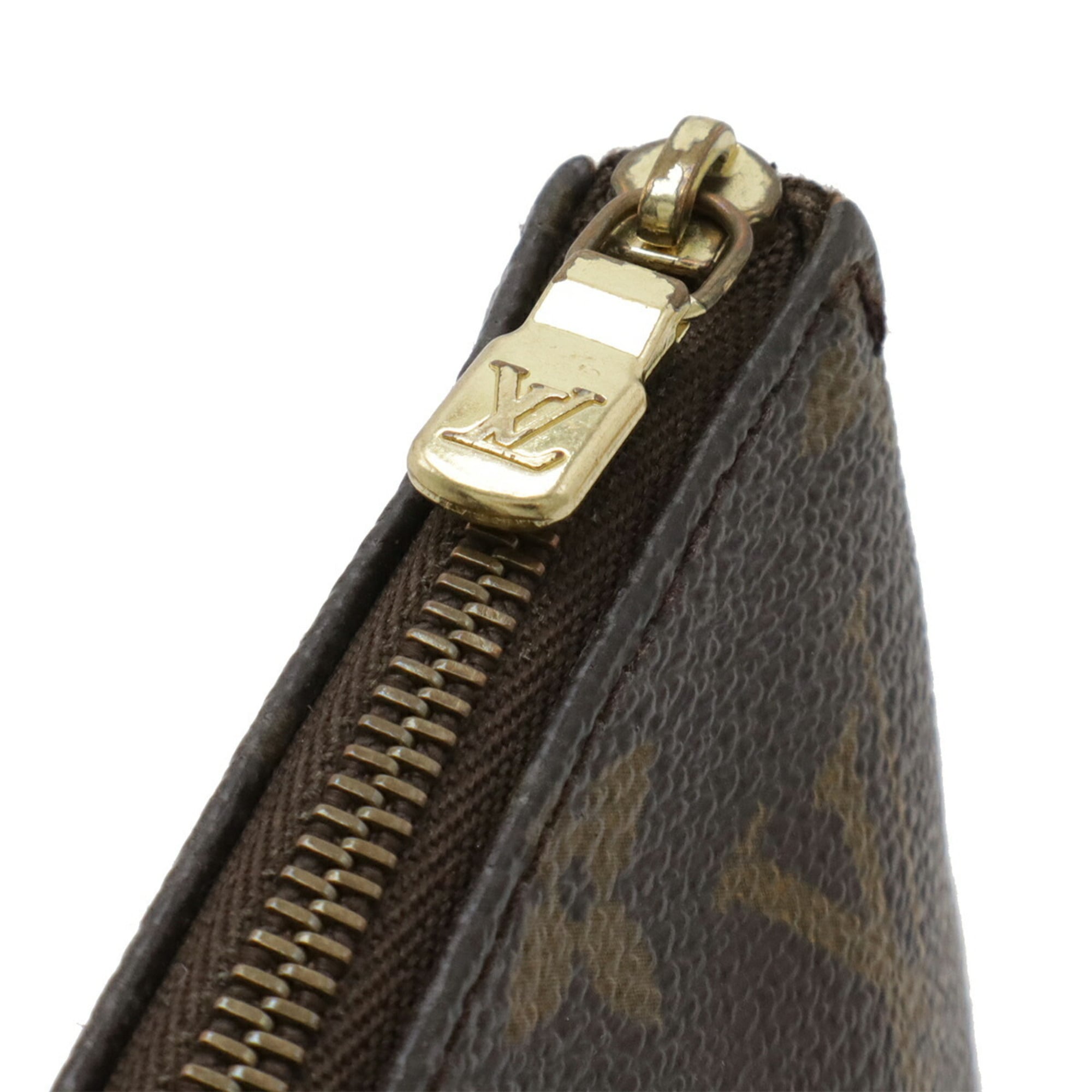 Louis Vuitton Monogram Brown Monogram Handbag Pochette (Pre-Owned)