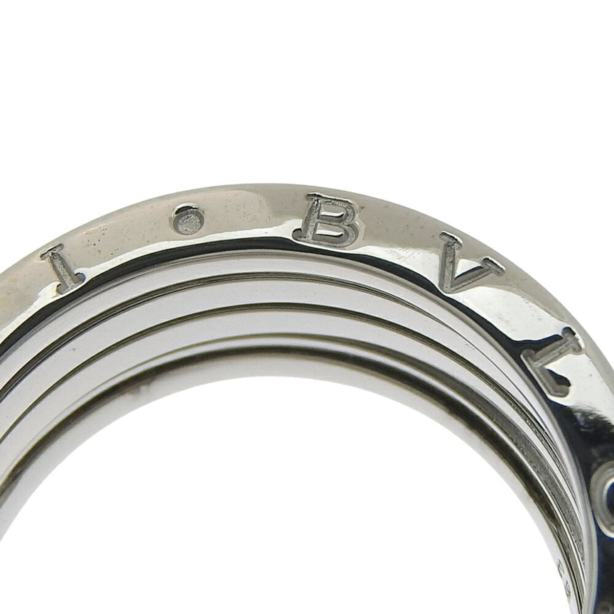 Bvlgari White Gold White Gold (18K) Band Ring (Pre-Owned)