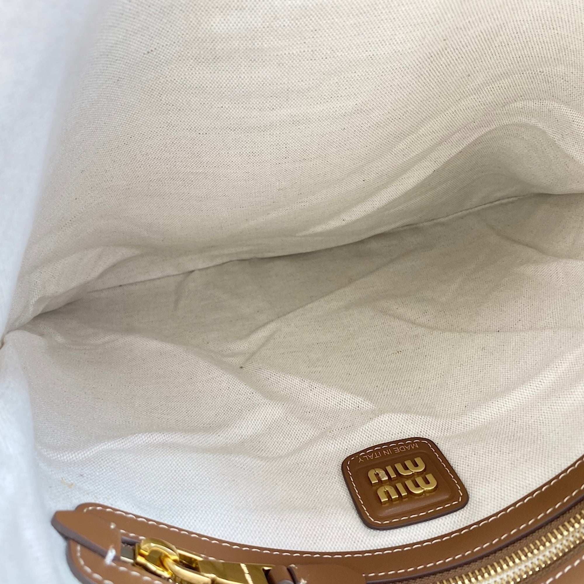 Miu Miu White Tote Bag (Pre-Owned)