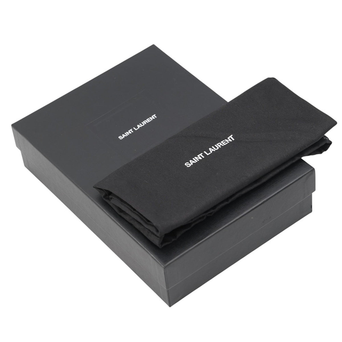 Yves Saint Laurent Black Chain/Shoulder Wallet (Pre-Owned)