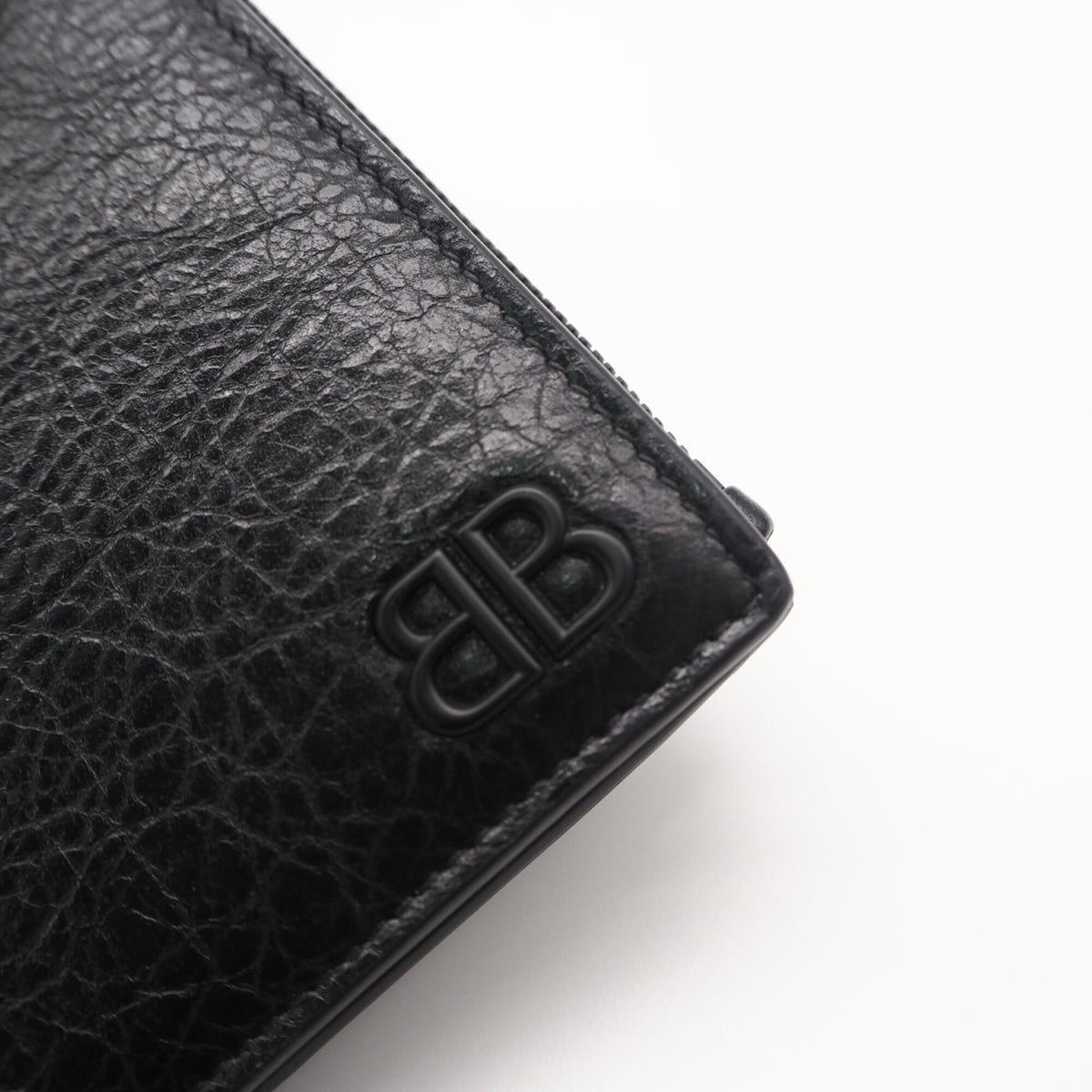 Balenciaga Black Leather Wallet (Bi-Fold) (Pre-Owned)