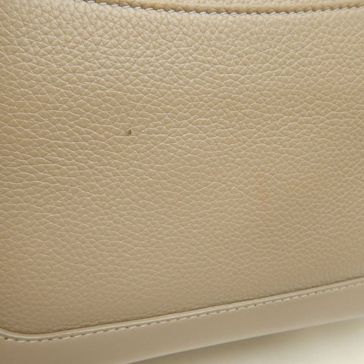 Chloé Grayish Leather Handbag (Pre-Owned)