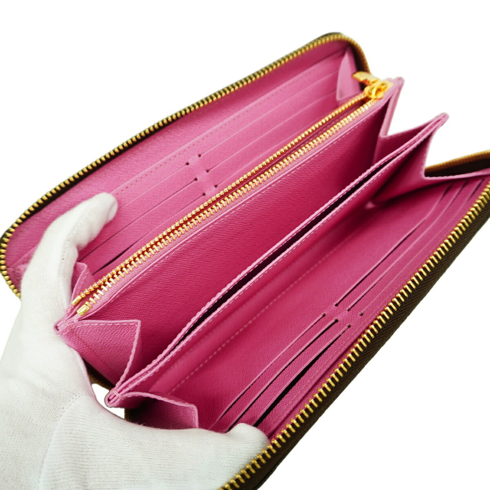 Louis Vuitton Brown Long Wallet (Bi-Fold) (Pre-Owned)