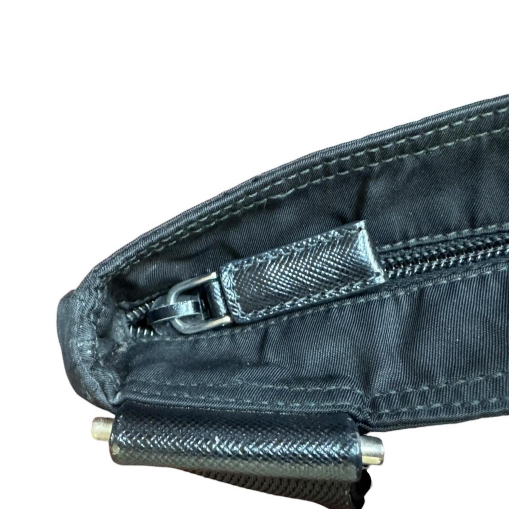 Prada Black Nylon Shoulder Bag (Pre-Owned)