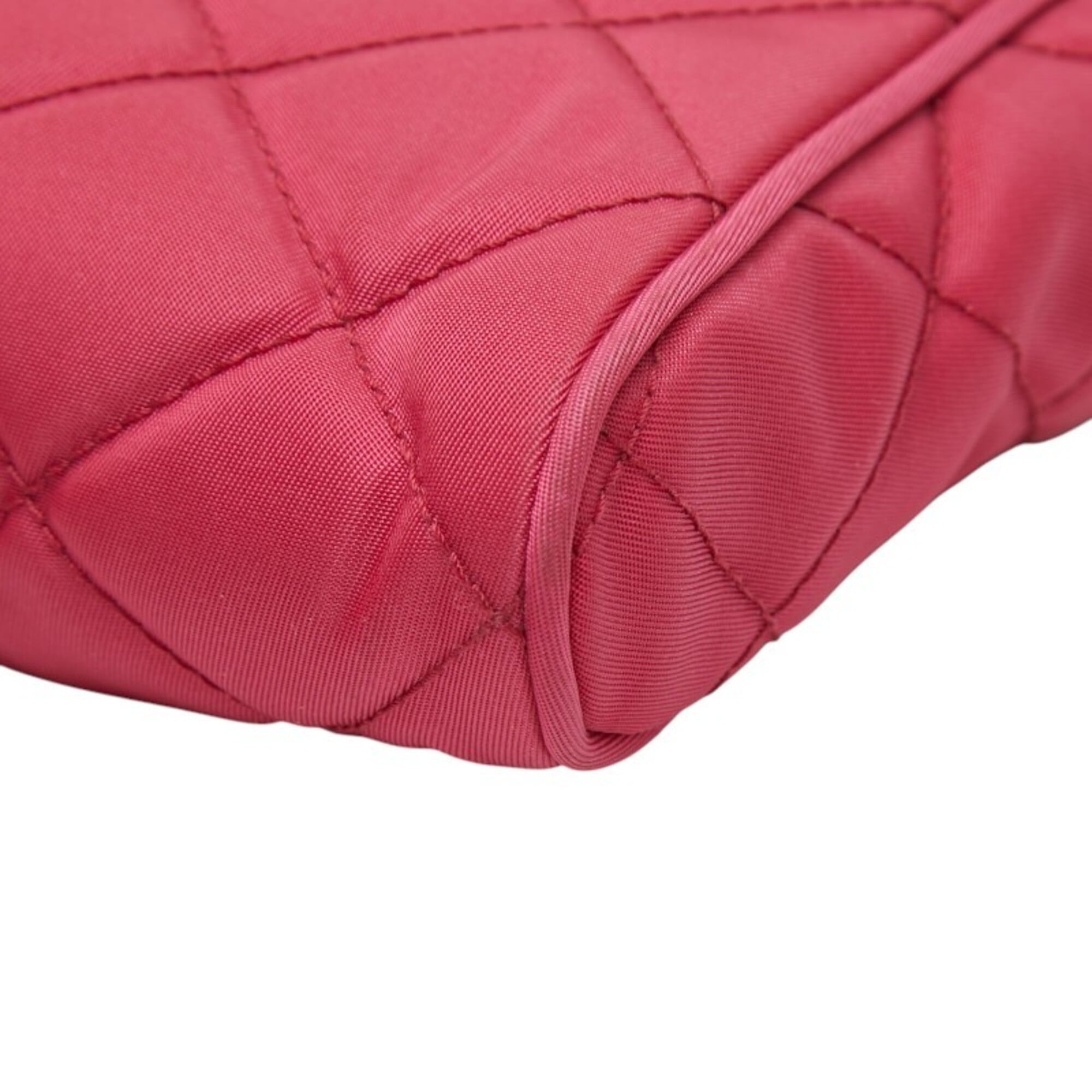 Prada Pink Nylon Shoulder Bag (Pre-Owned)