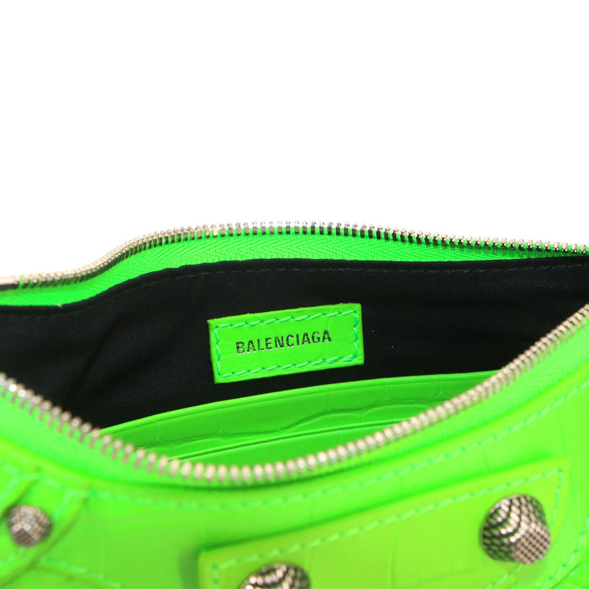 Balenciaga Green Leather Handbag (Pre-Owned)