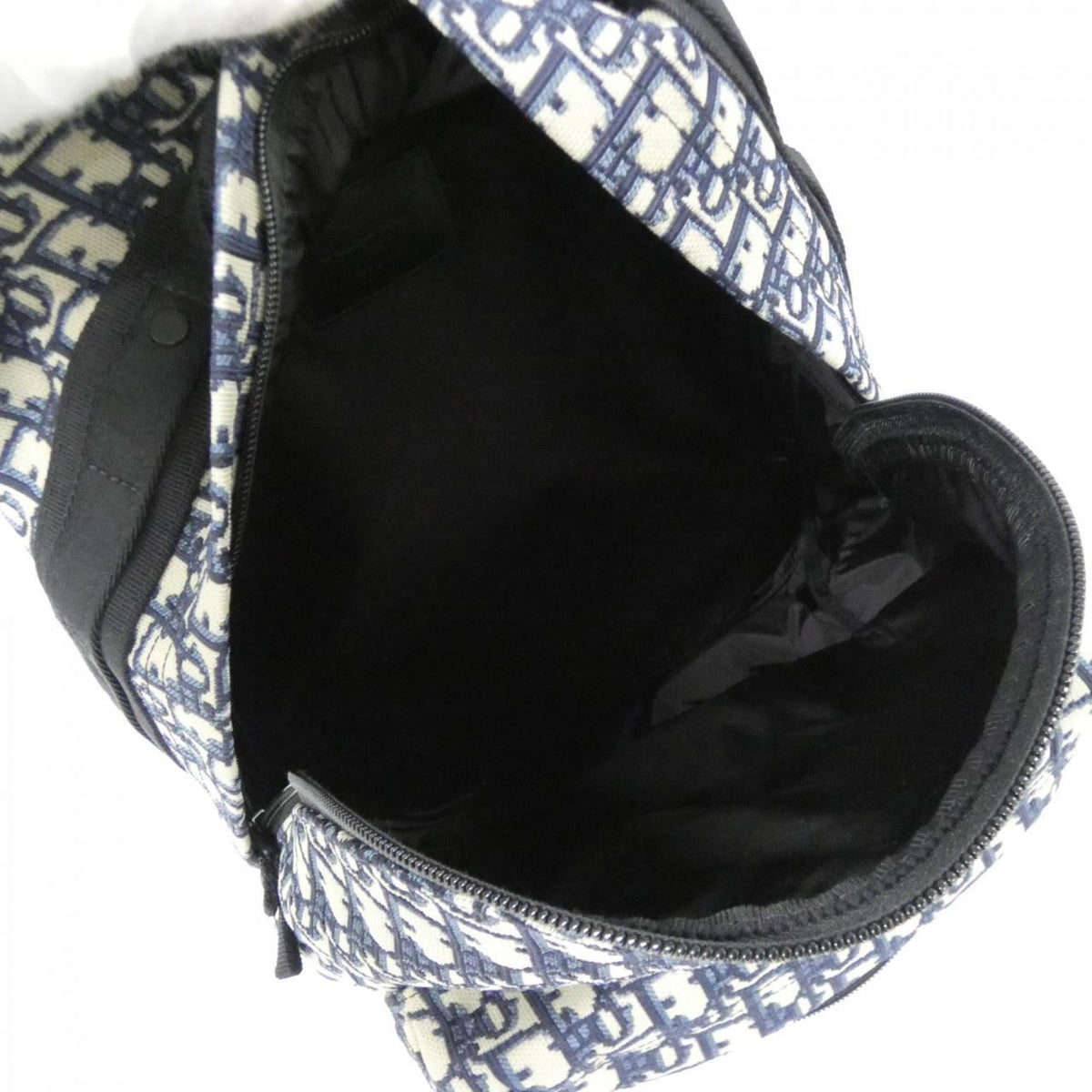 Christian Dior Blue Canvas Backpack (Pre-Owned)
