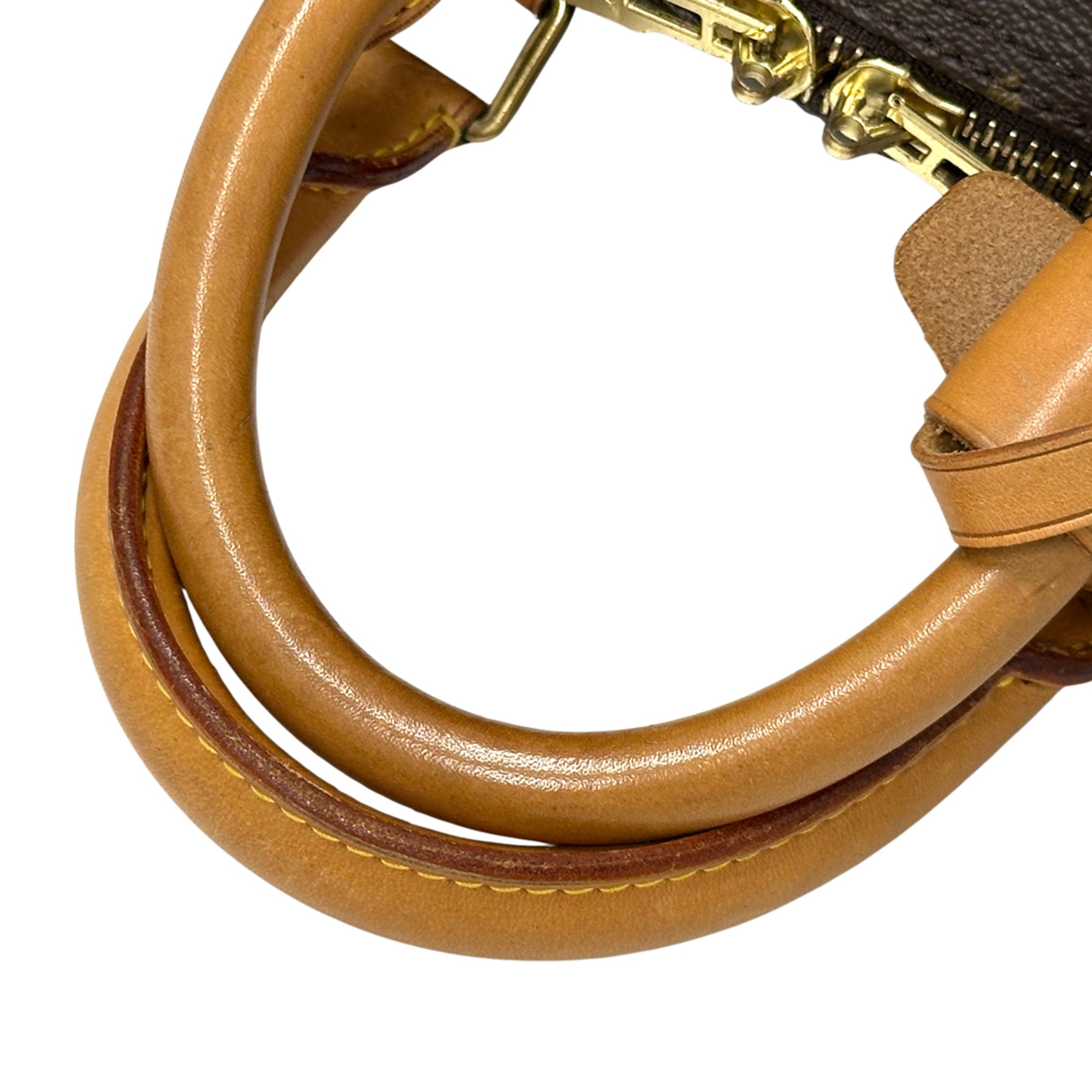Louis Vuitton Brown Monogram Monogram Boston Bag Handbag (Pre-Owned)