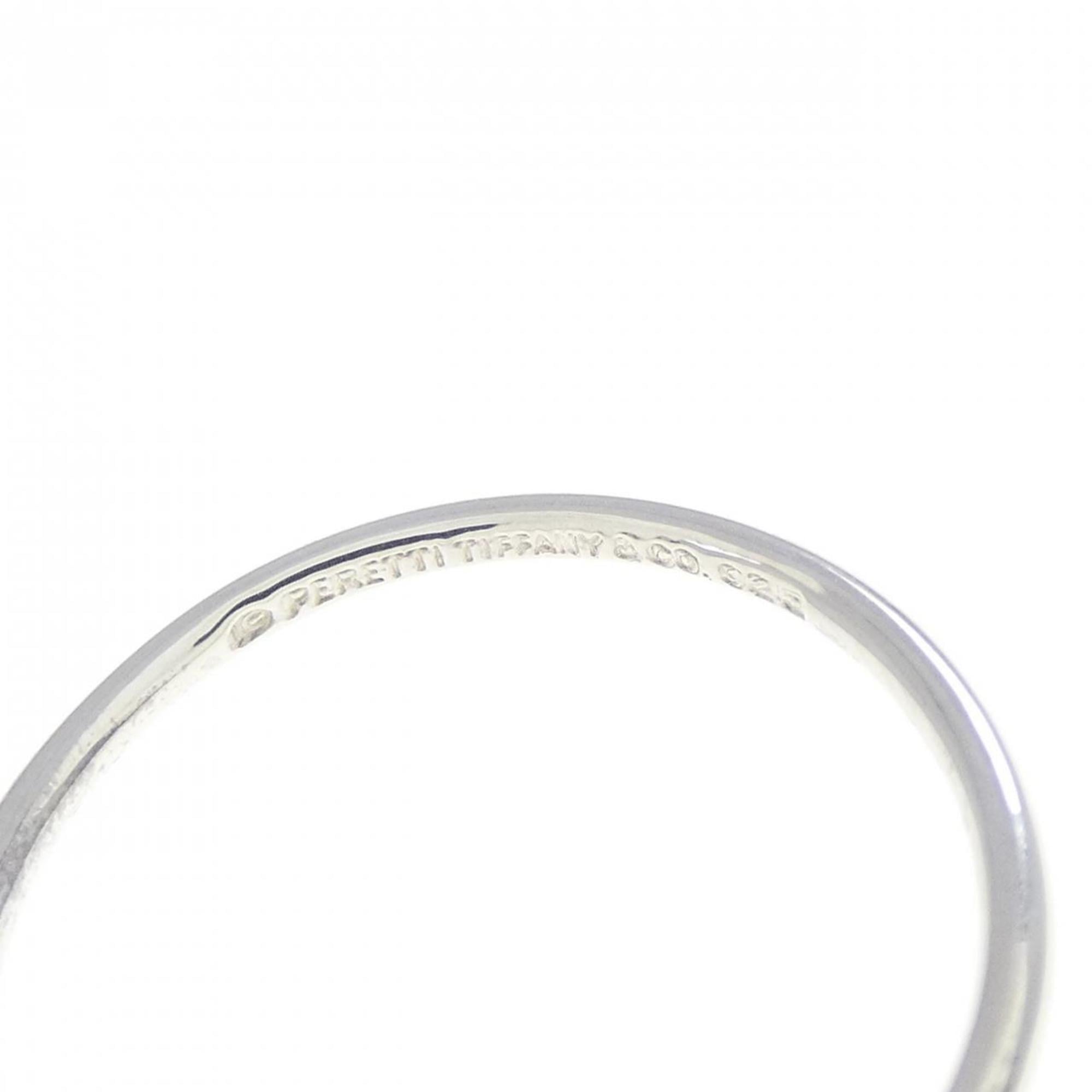 Tiffany Silver Silver 925 Band Ring (Pre-Owned)
