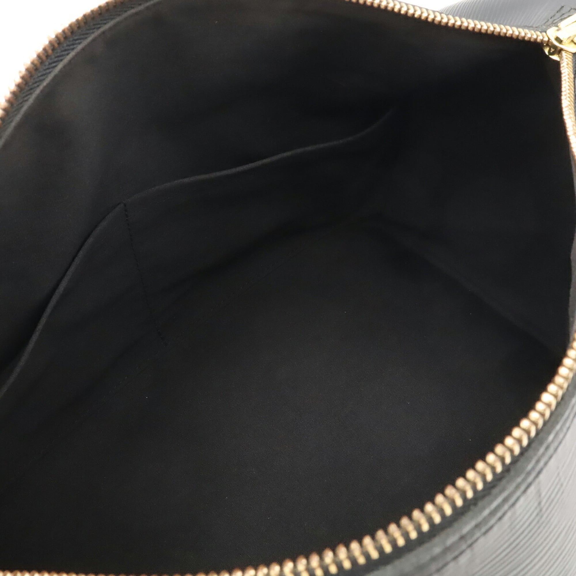 Louis Vuitton Epi Black Noir Epi Leather Boston Bag Handbag (Pre-Owned)