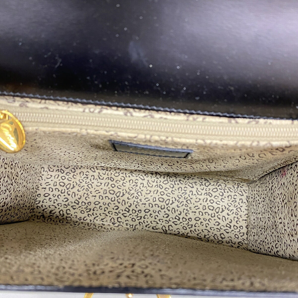 Cartier Black Leather Handbag (Pre-Owned)