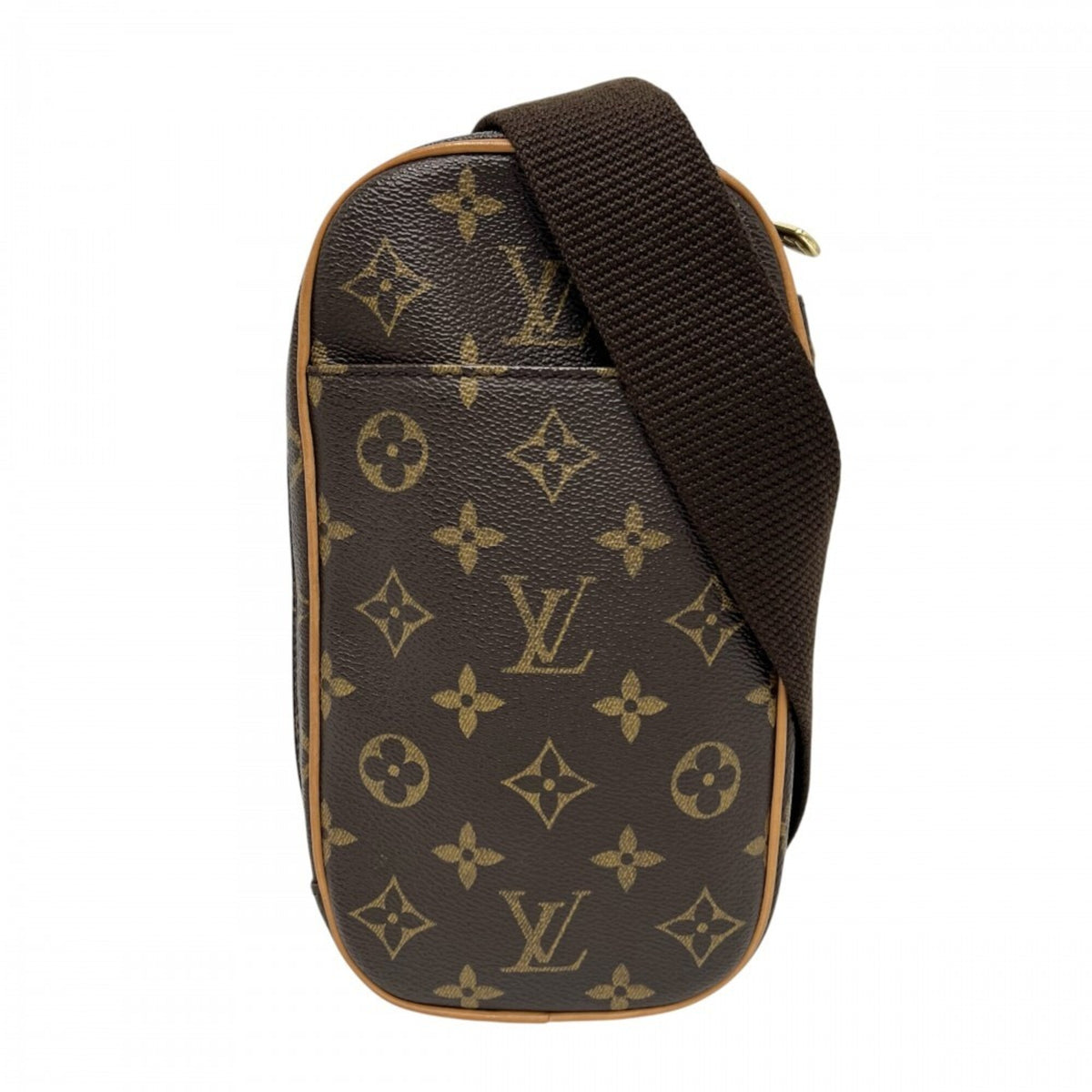 Louis Vuitton Brown Monogram Sling Bag (Pre-Owned)