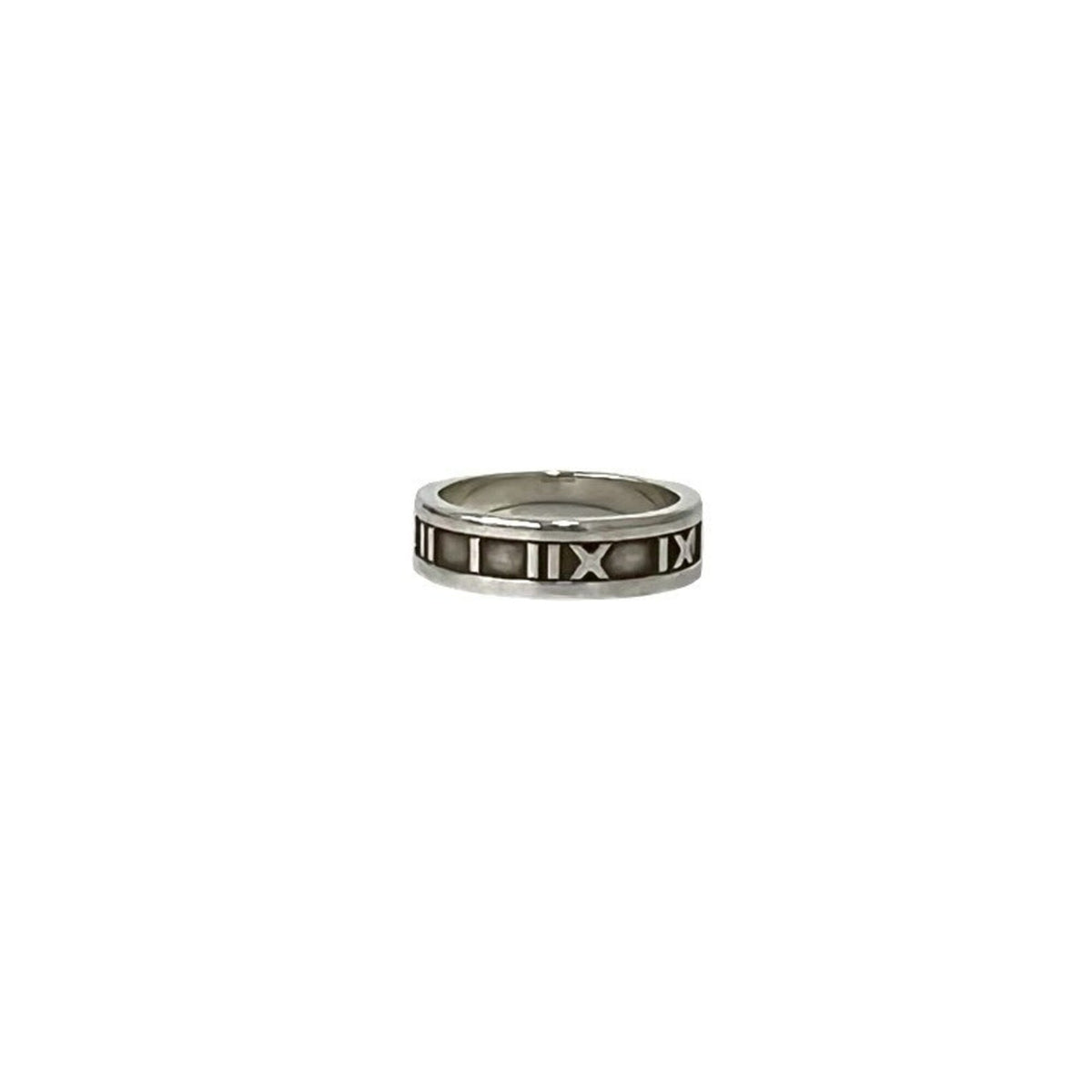 Tiffany Silver Silver 925 Band Ring (Pre-Owned)
