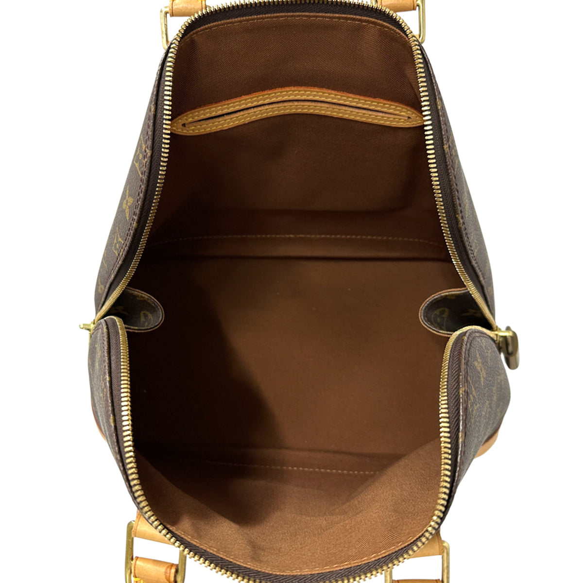 Louis Vuitton Brown Monogram Canvas Handbag (Pre-Owned)
