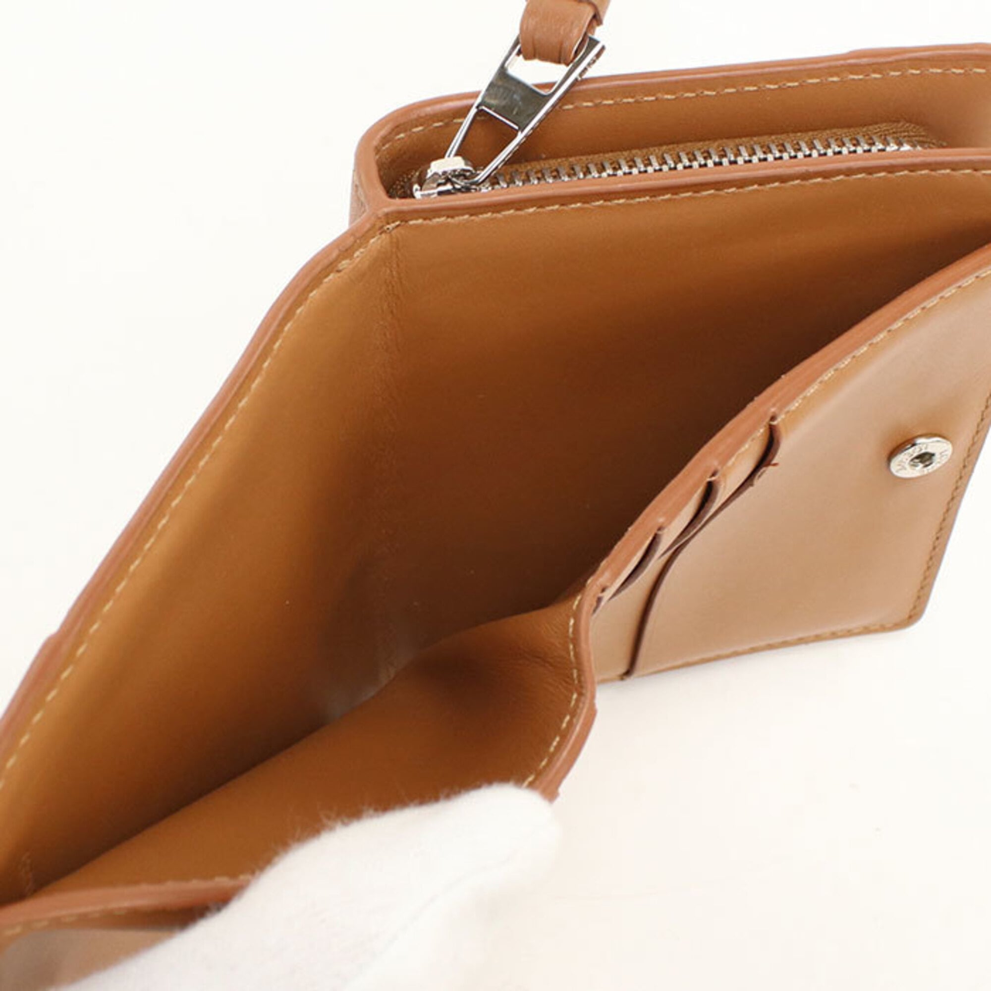 Loewe Brown Leather Wallet (Bi-Fold) (Pre-Owned)