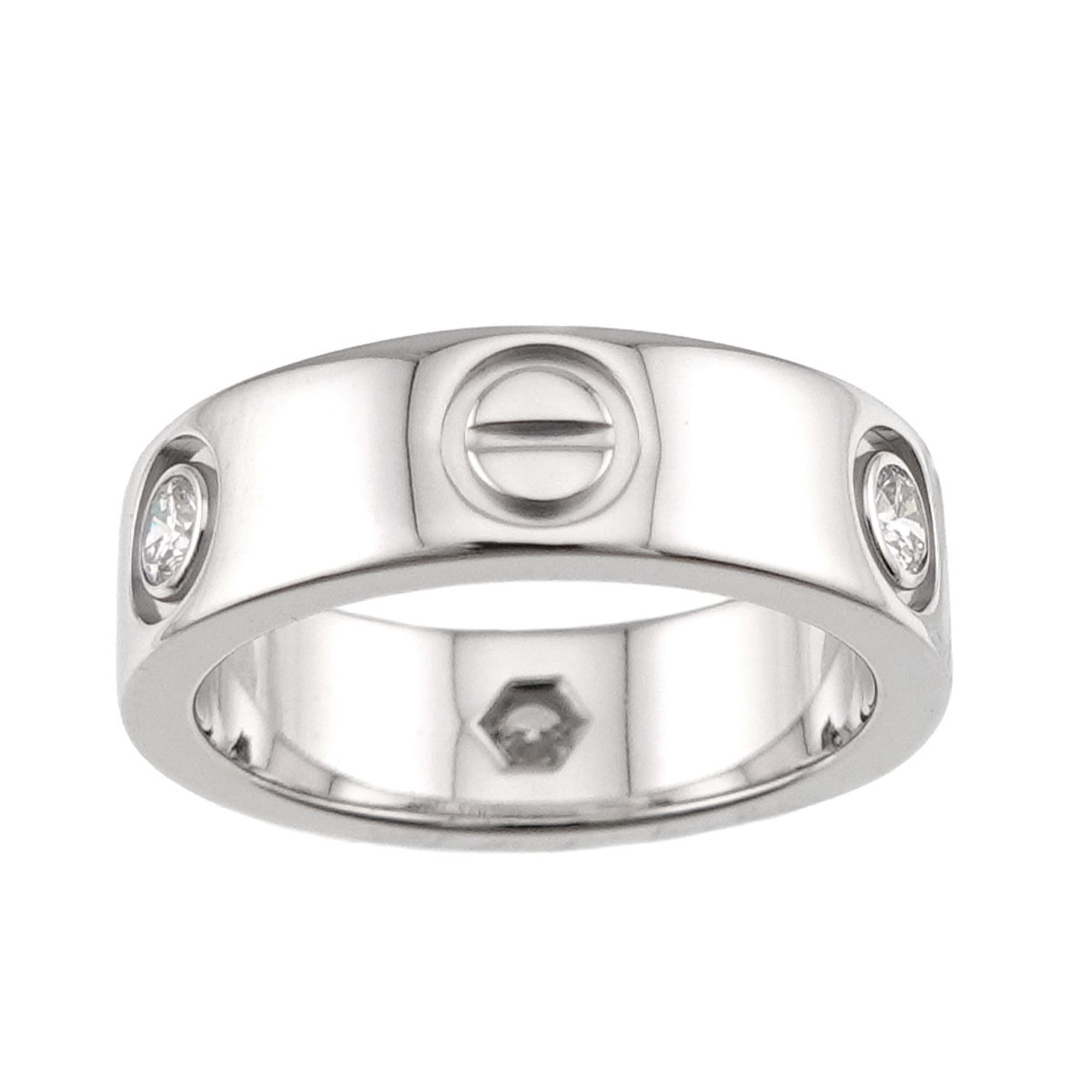 Cartier White Gold (18K) Band Ring (Pre-Owned)