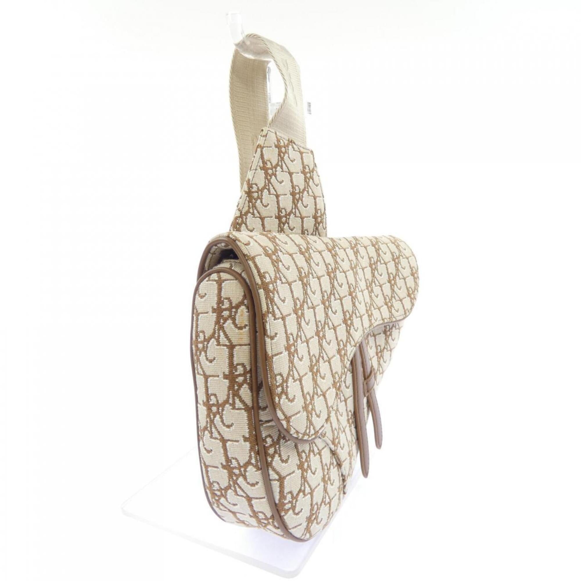 Christian Dior Beige Brown Handbag (Pre-Owned)