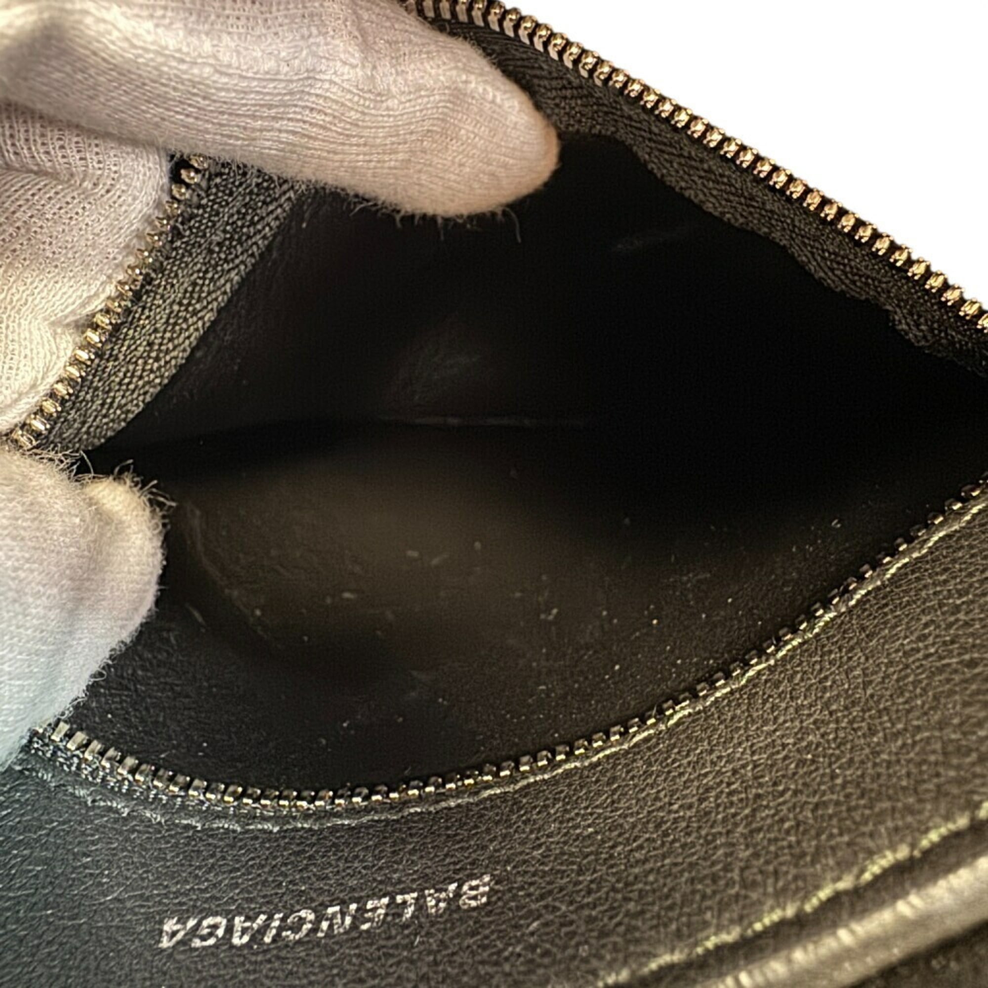 Balenciaga Black Leather Handbag (Pre-Owned)