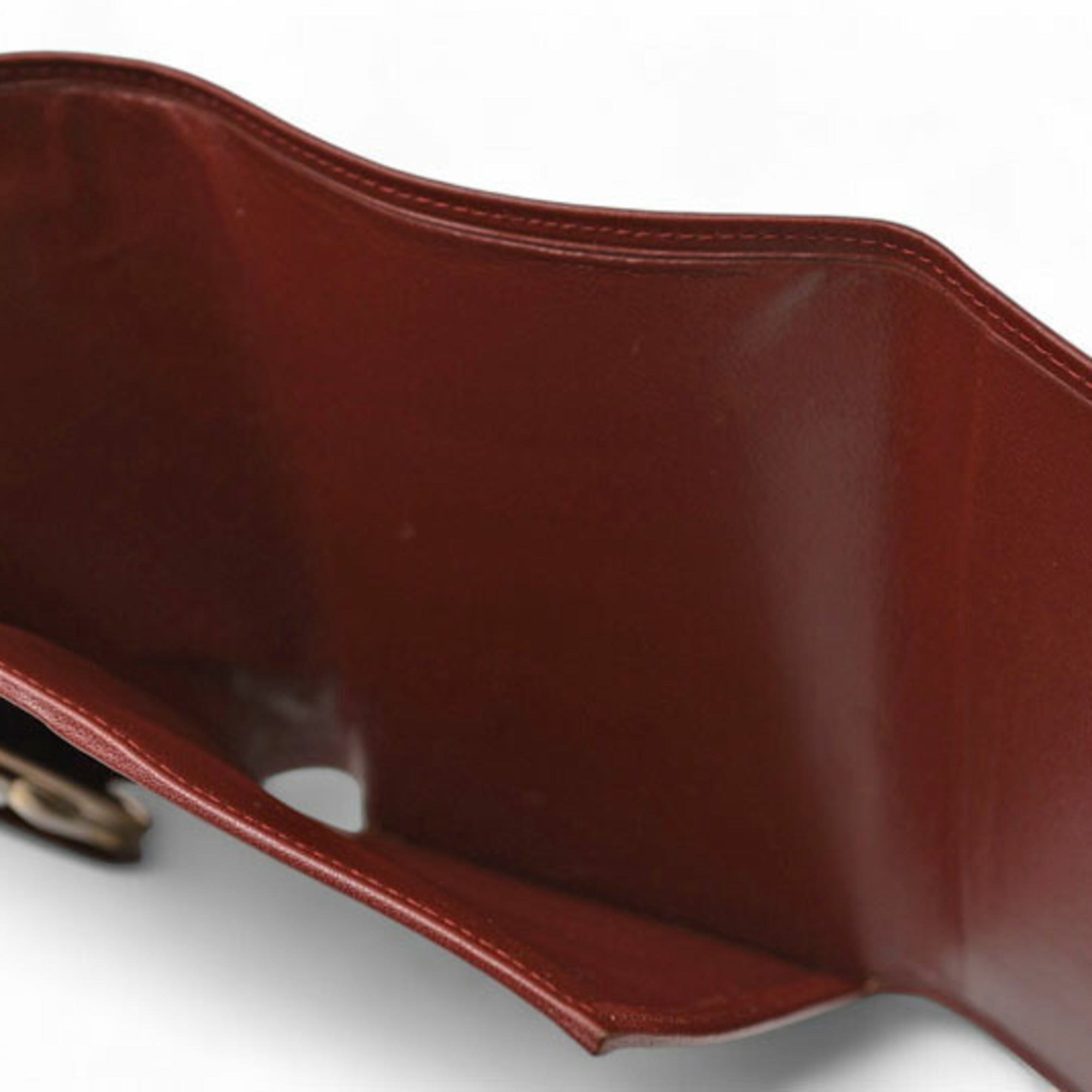 Cartier Must Bordeaux Wallet (Tri-Fold) (Pre-Owned)