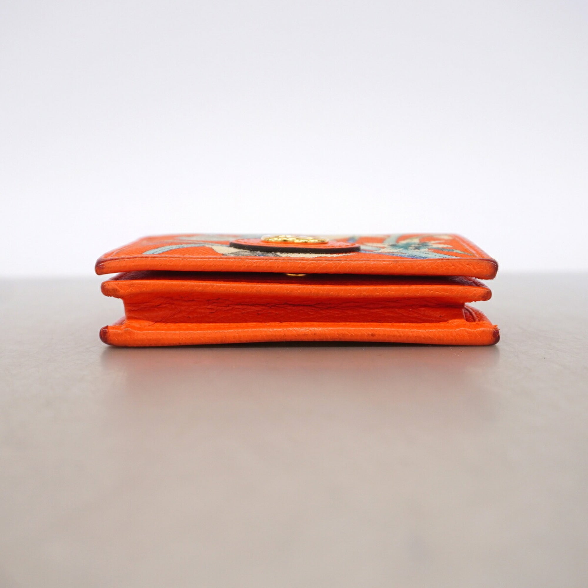 Gucci Orange Canvas Wallet (Bi-Fold) (Pre-Owned)