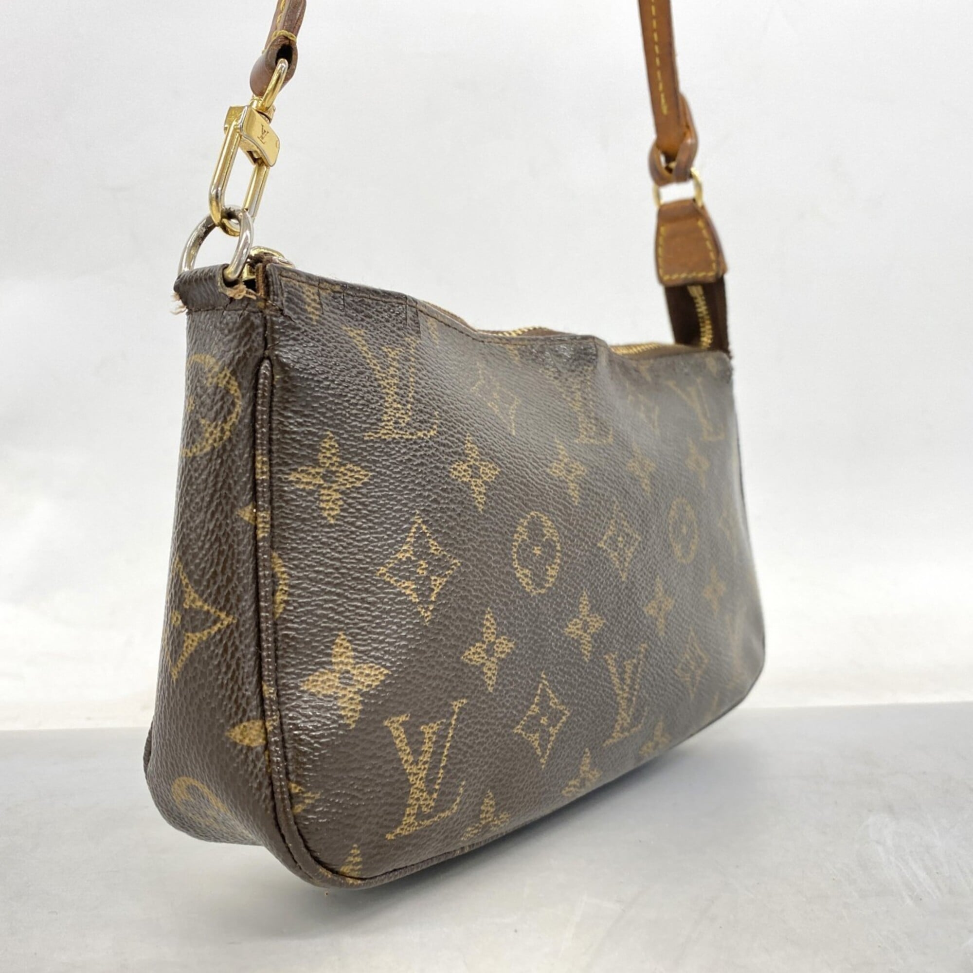 Louis Vuitton Brown Pouch (Pre-Owned)
