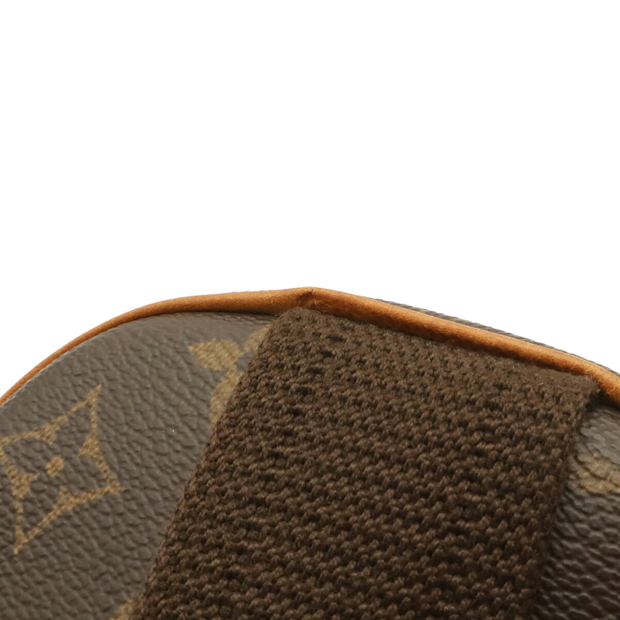 Louis Vuitton Brown Monogram Canvas Pvc Coated Canvas Pochette Shoulder Bag Sling Bag (Pre-Owned)