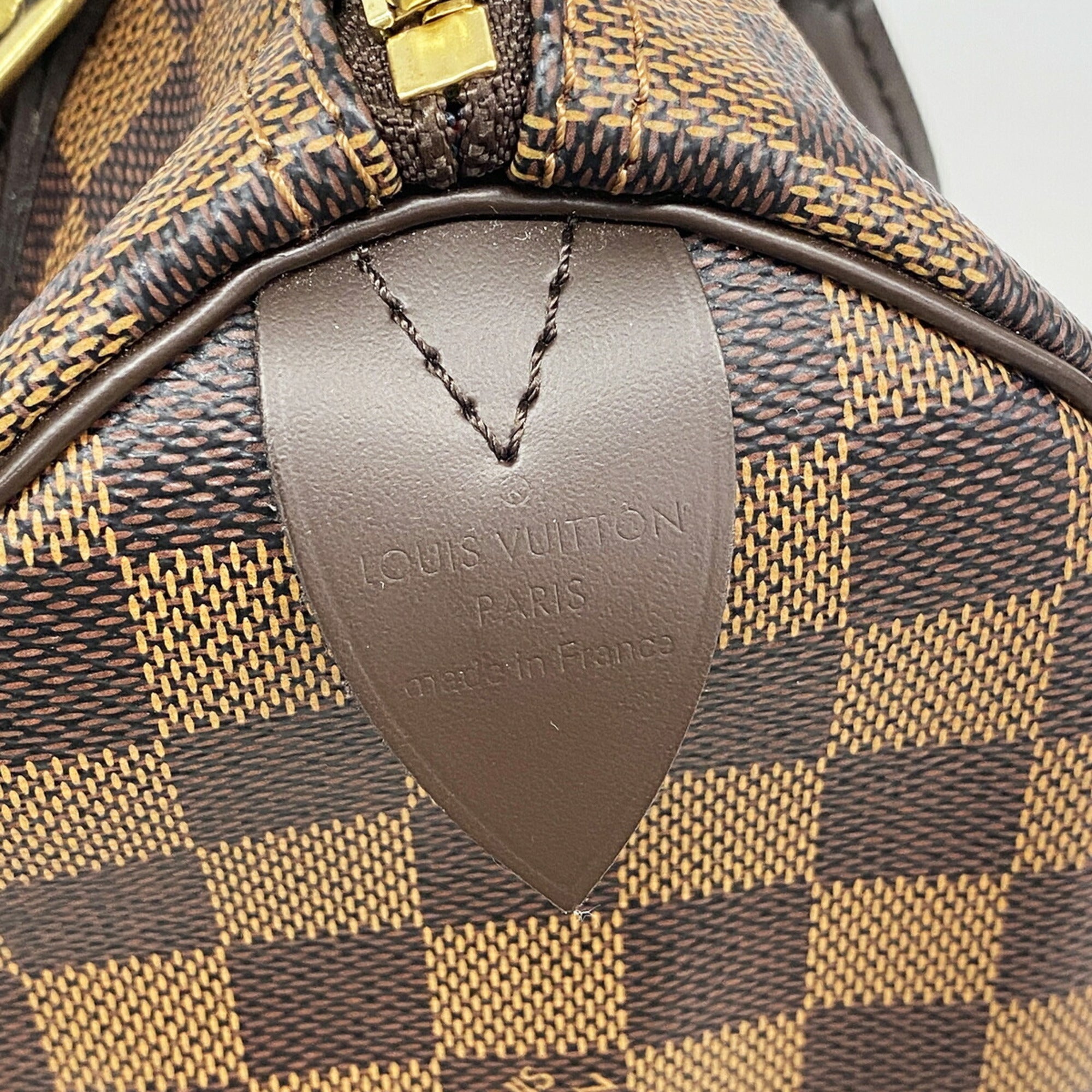 Louis Vuitton Ebene Handbag (Pre-Owned)