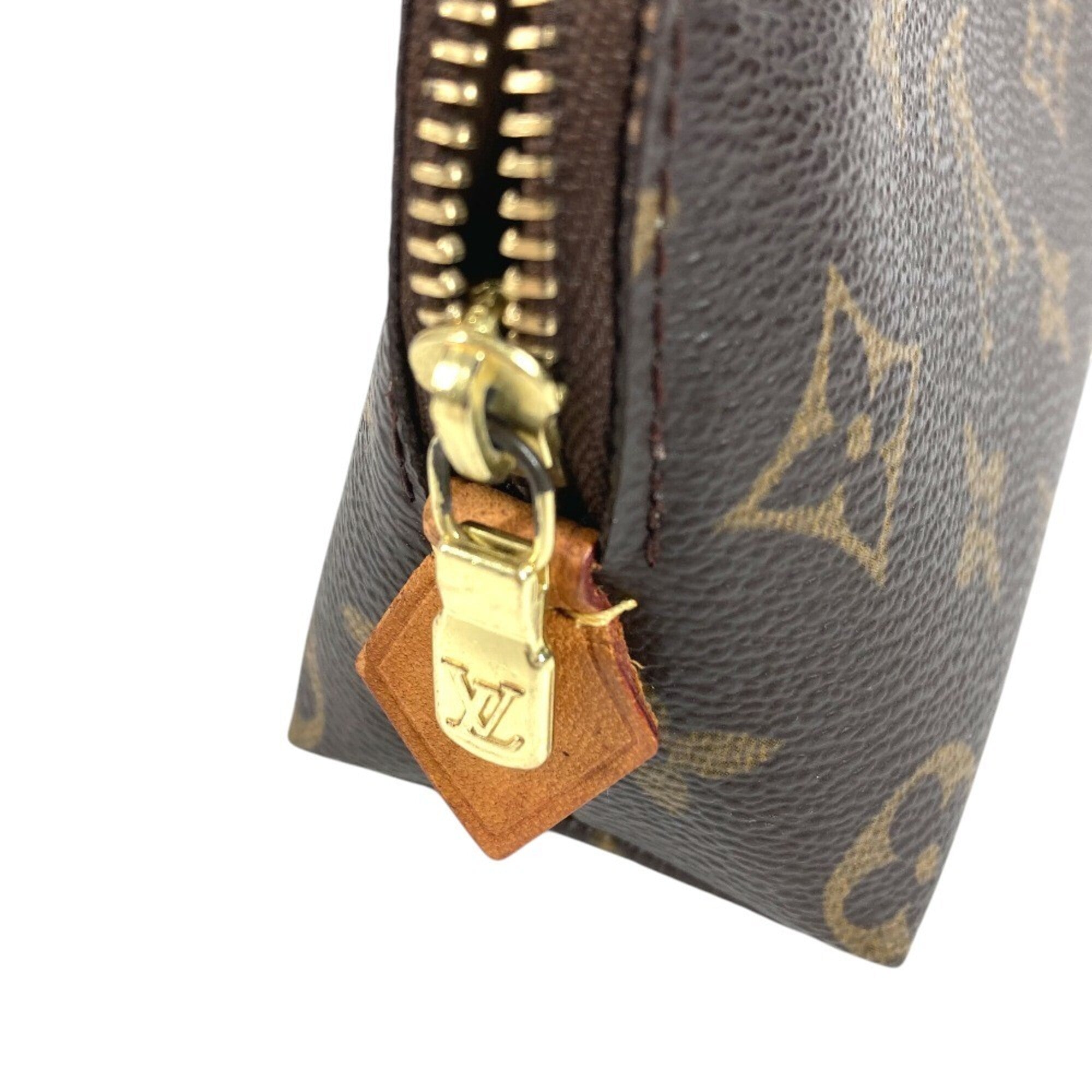 Louis Vuitton Monogram Brown Monogram Pouch (Pre-Owned)