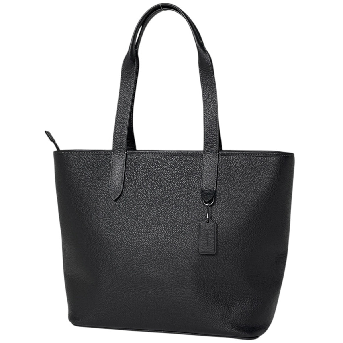 Coach Black Leather Tote Bag (Pre-Owned)