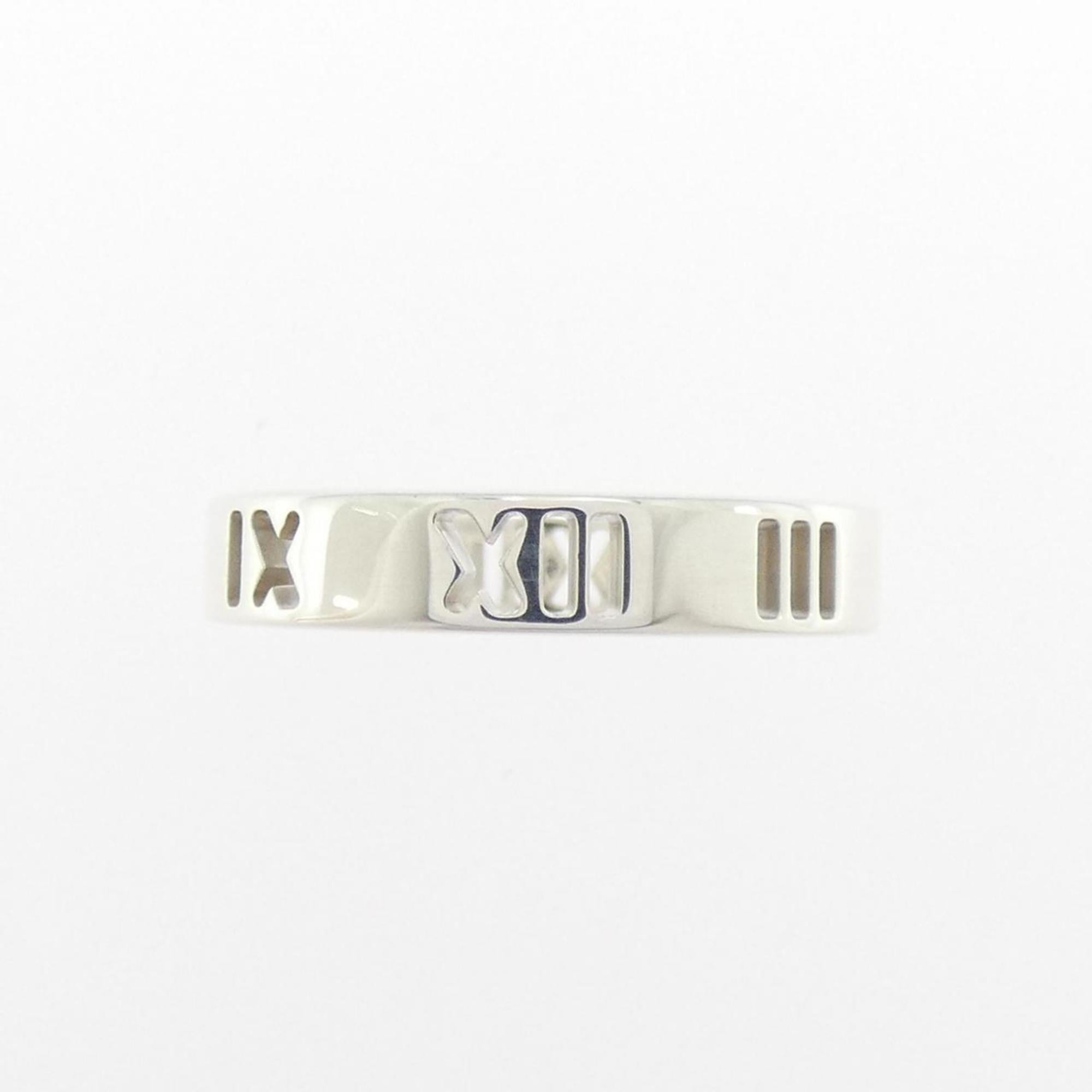 Tiffany Silver Silver 925 Band Ring (Pre-Owned)