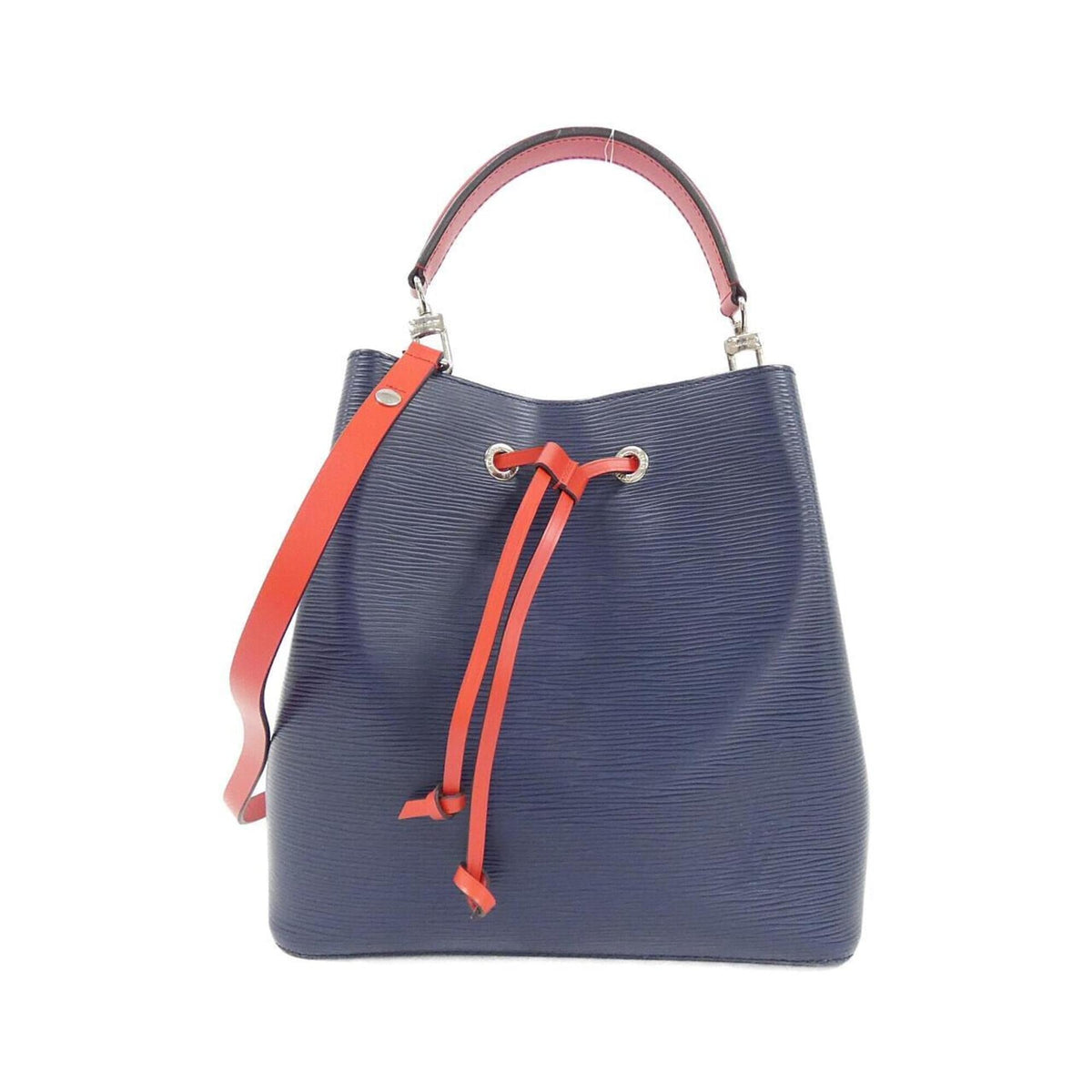 Louis Vuitton Indigo Leather Shoulder Bag (Pre-Owned)