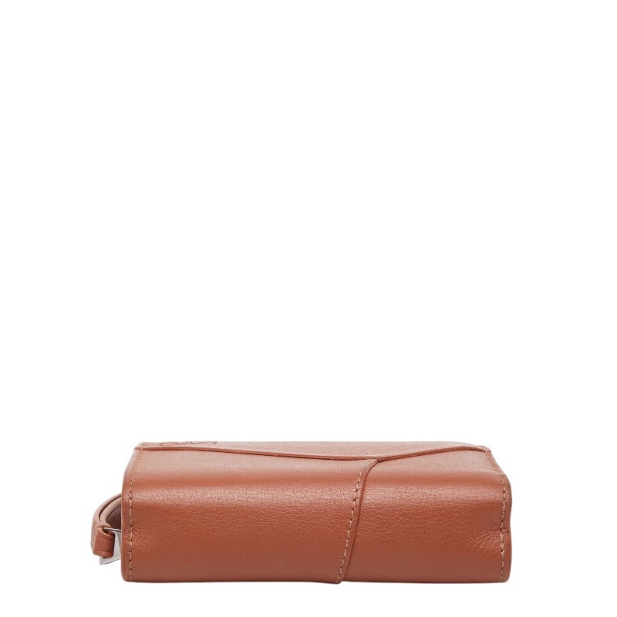 Loewe Brown Leather Wallet (Bi-Fold) (Pre-Owned)