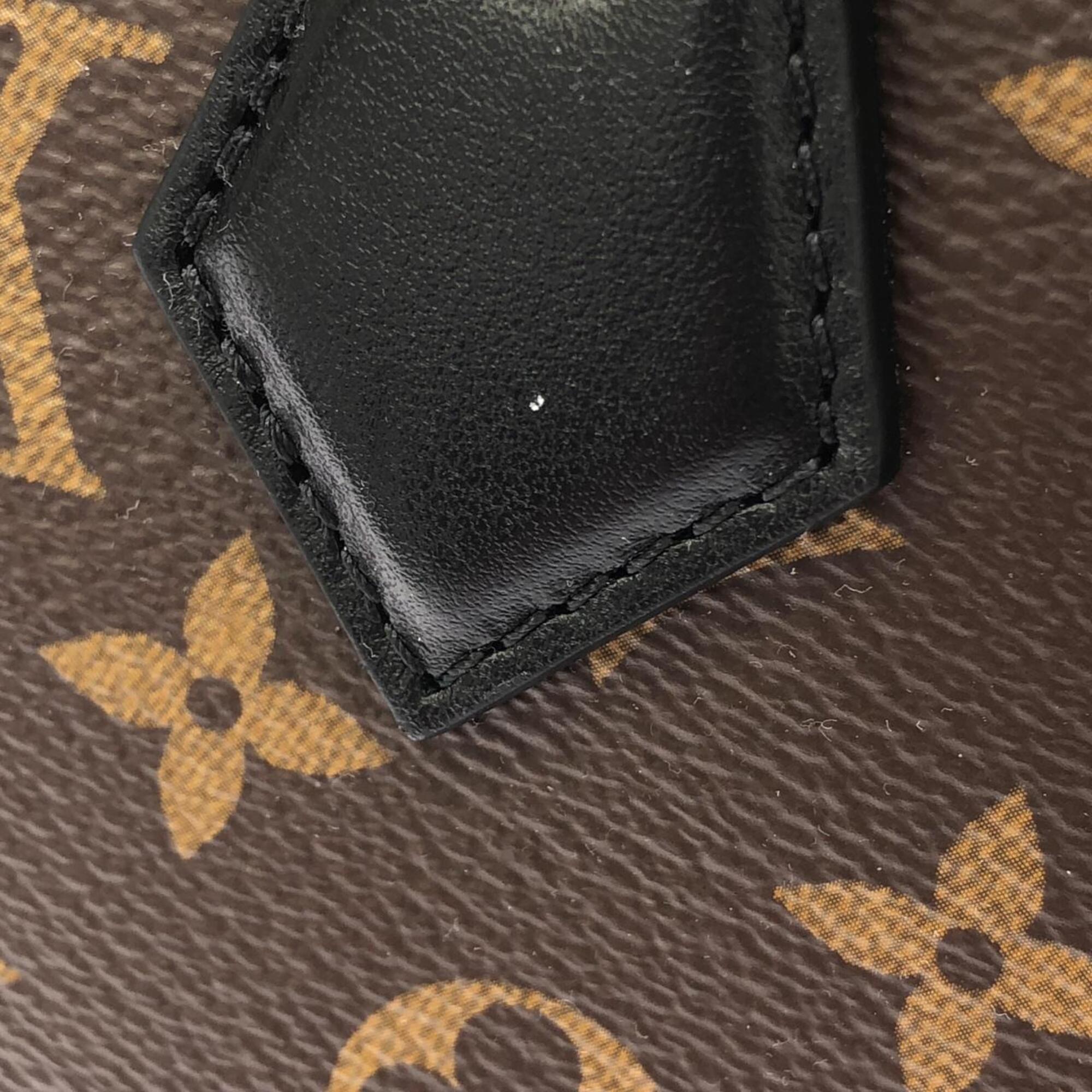 Louis Vuitton Marron Coated Canvas Boston Bag (Pre-Owned)