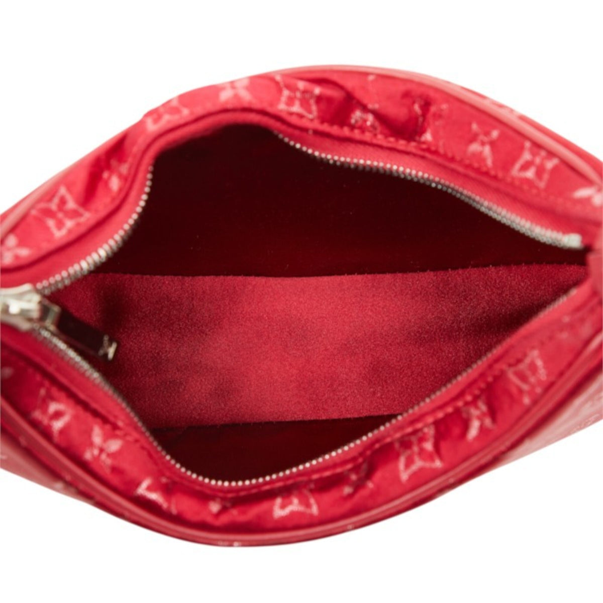 Louis Vuitton Monogram Red Color Rouge Leather Handbag Shoulder Bag (Pre-Owned)