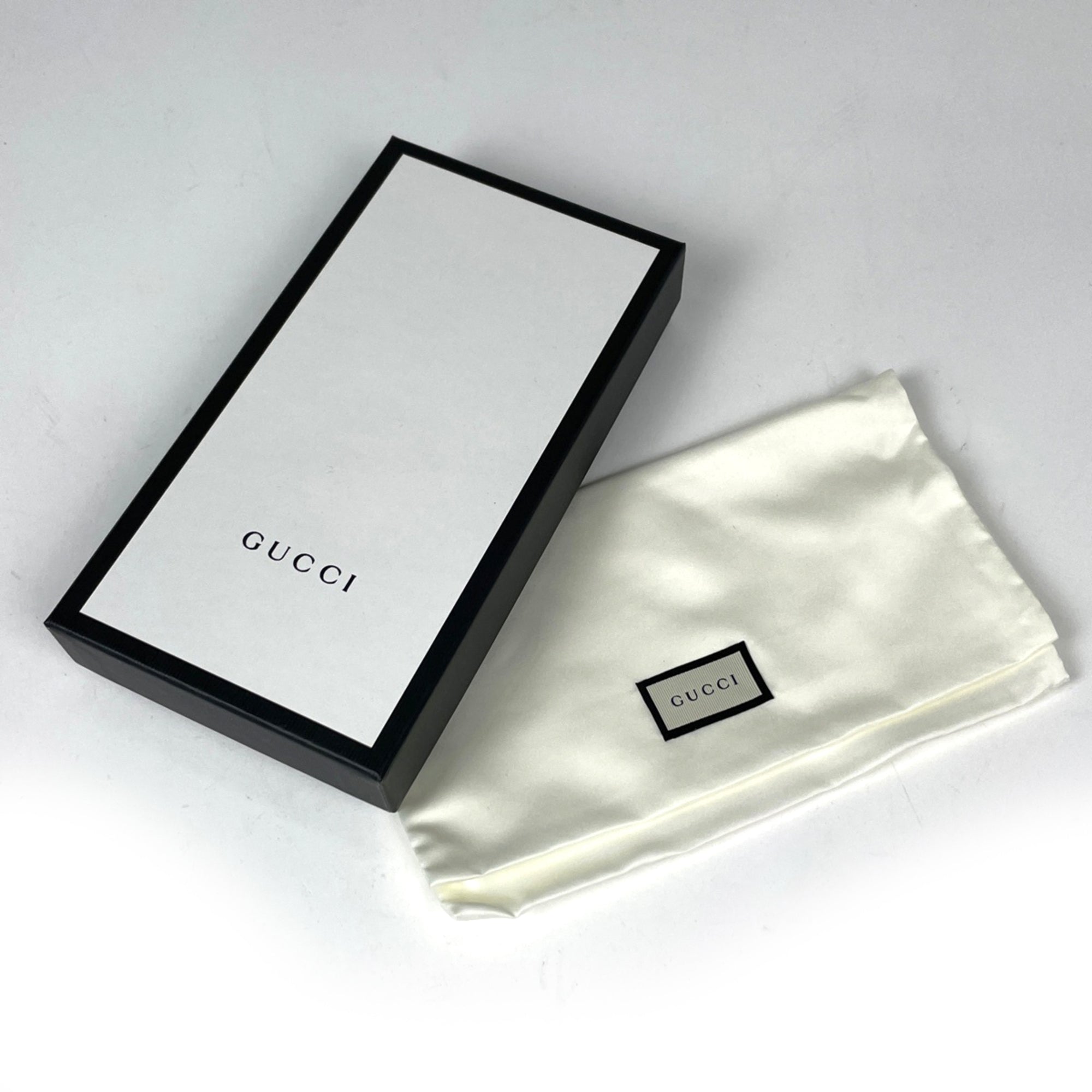 Gucci Multi-Color Red Color Leather Long Wallet (Bi-Fold) (Pre-Owned)