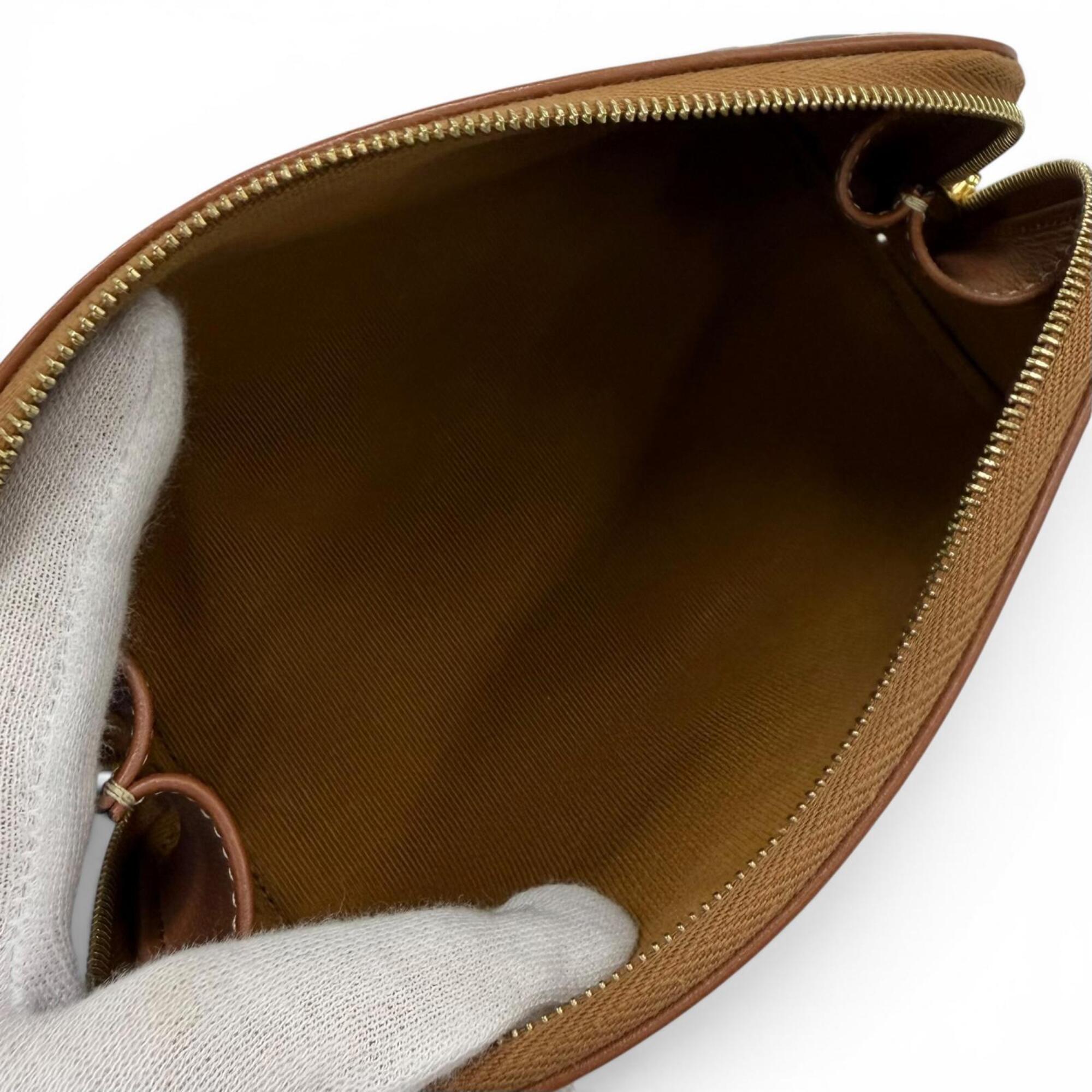 Celine Canvas Leather Pouch (Pre-Owned)
