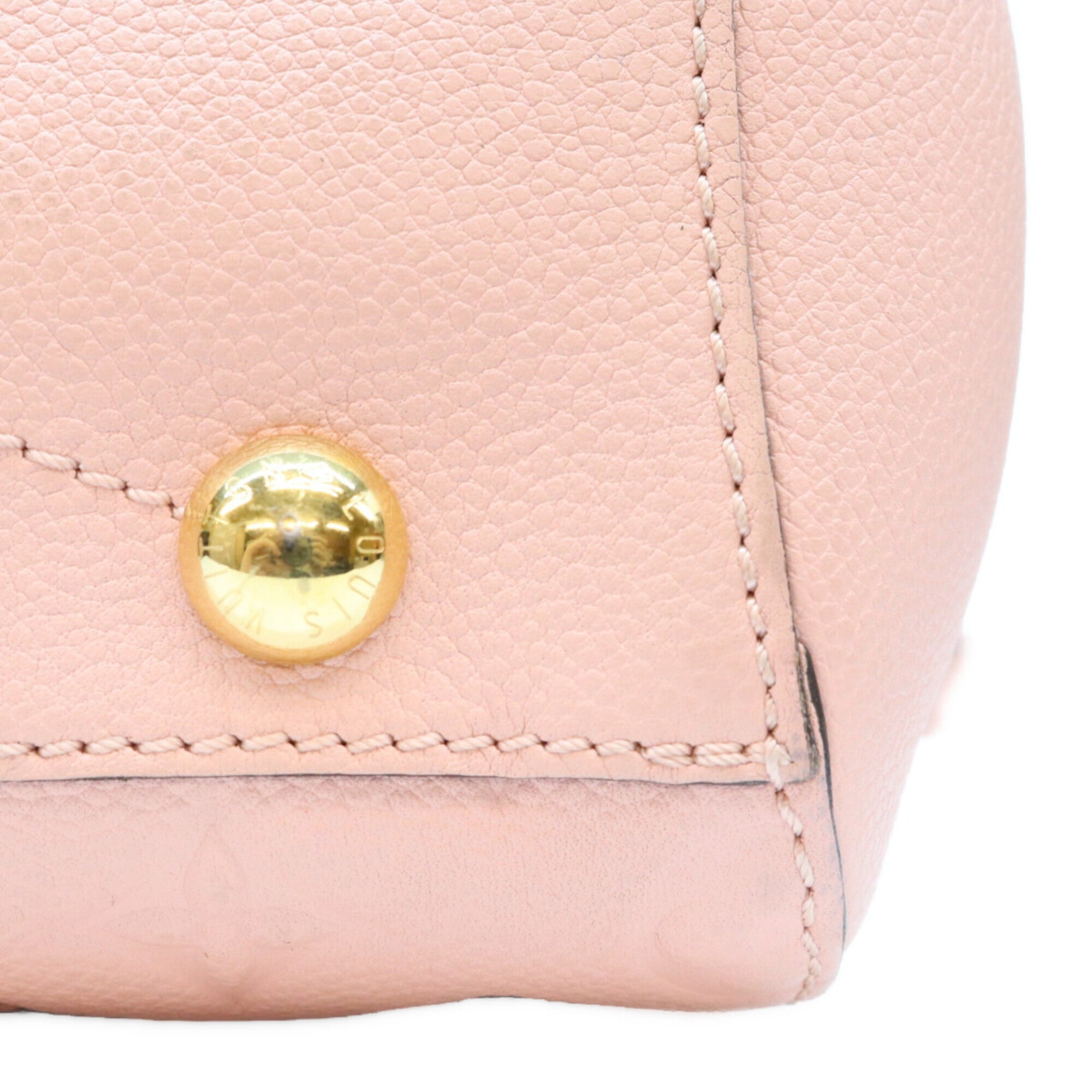 Louis Vuitton Pink Monogram Empreinte Shoulder Bag (Pre-Owned)