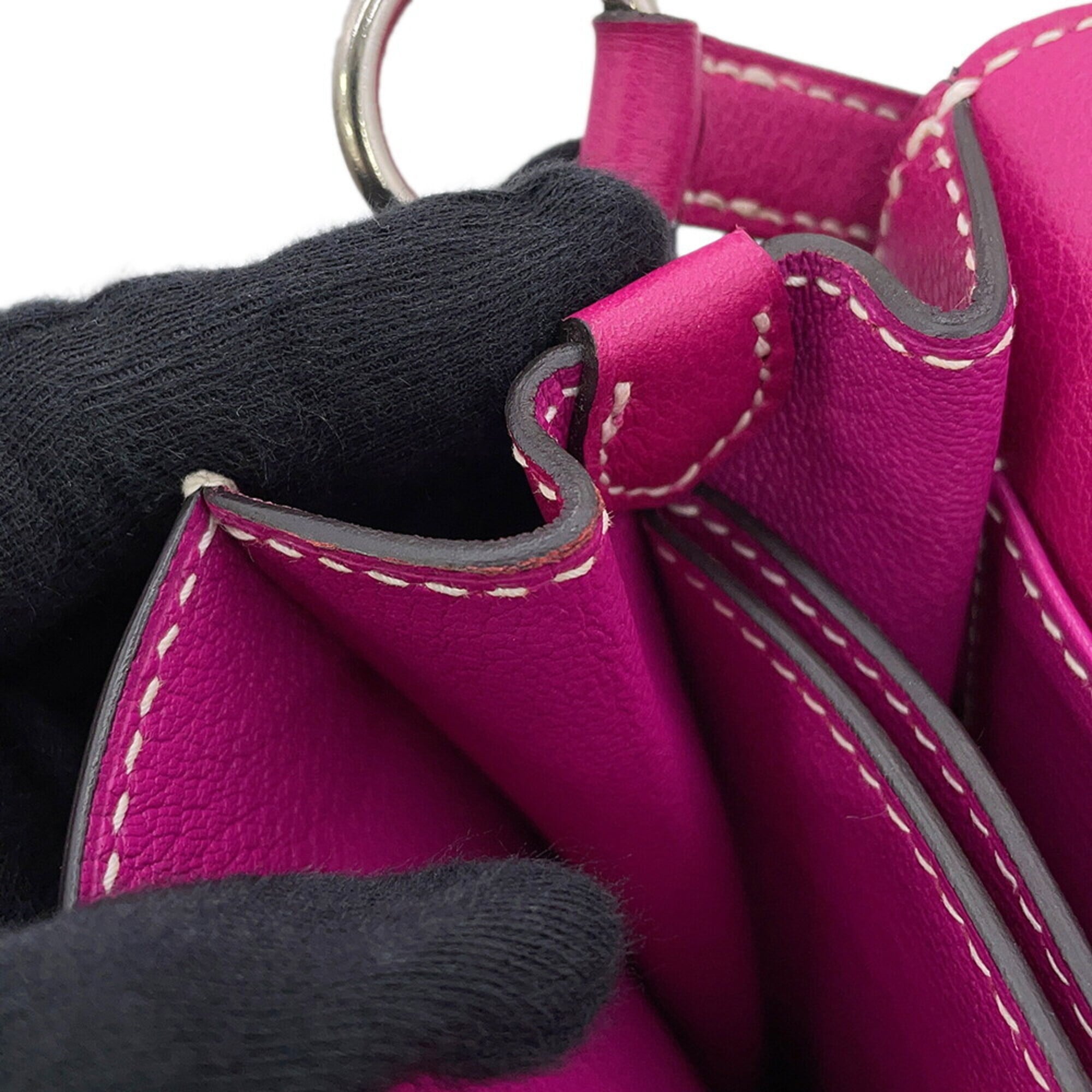 Hermes Rose Purple Handbag (Pre-Owned)
