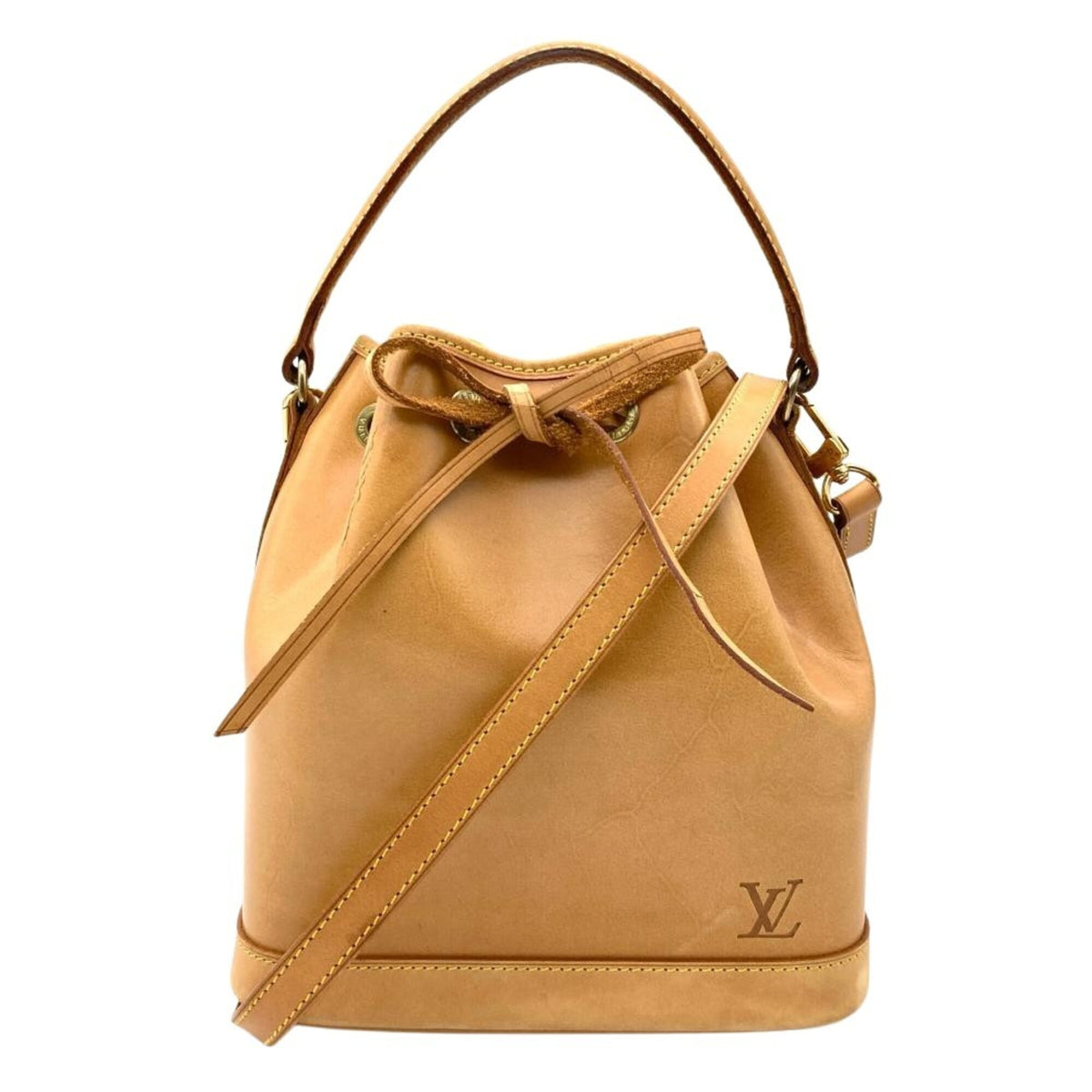 Louis Vuitton Beige Nomade Leather Handbag (Pre-Owned)