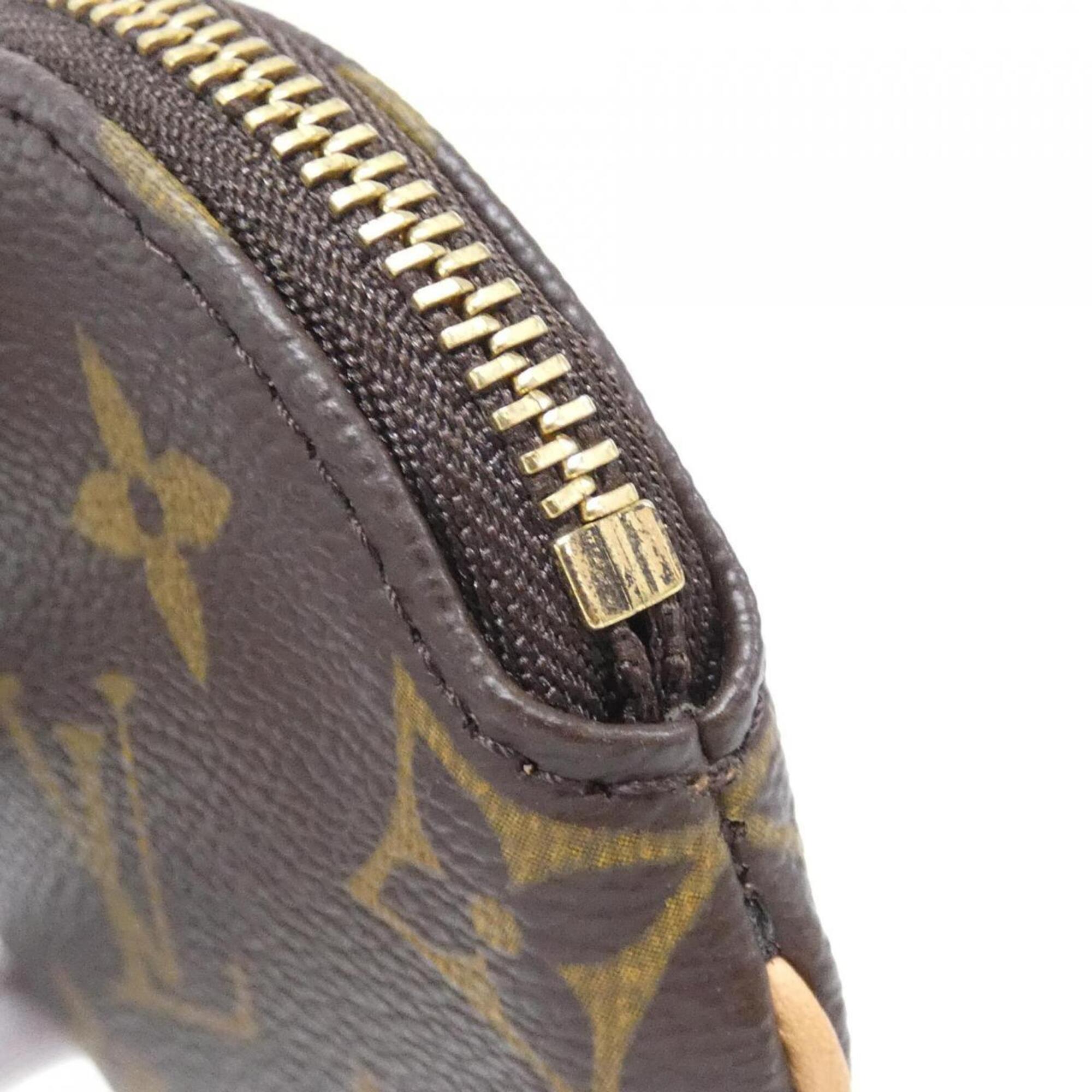 Louis Vuitton Monogram Marron Coated Canvas Coin Purse/Coin Case (Pre-Owned)