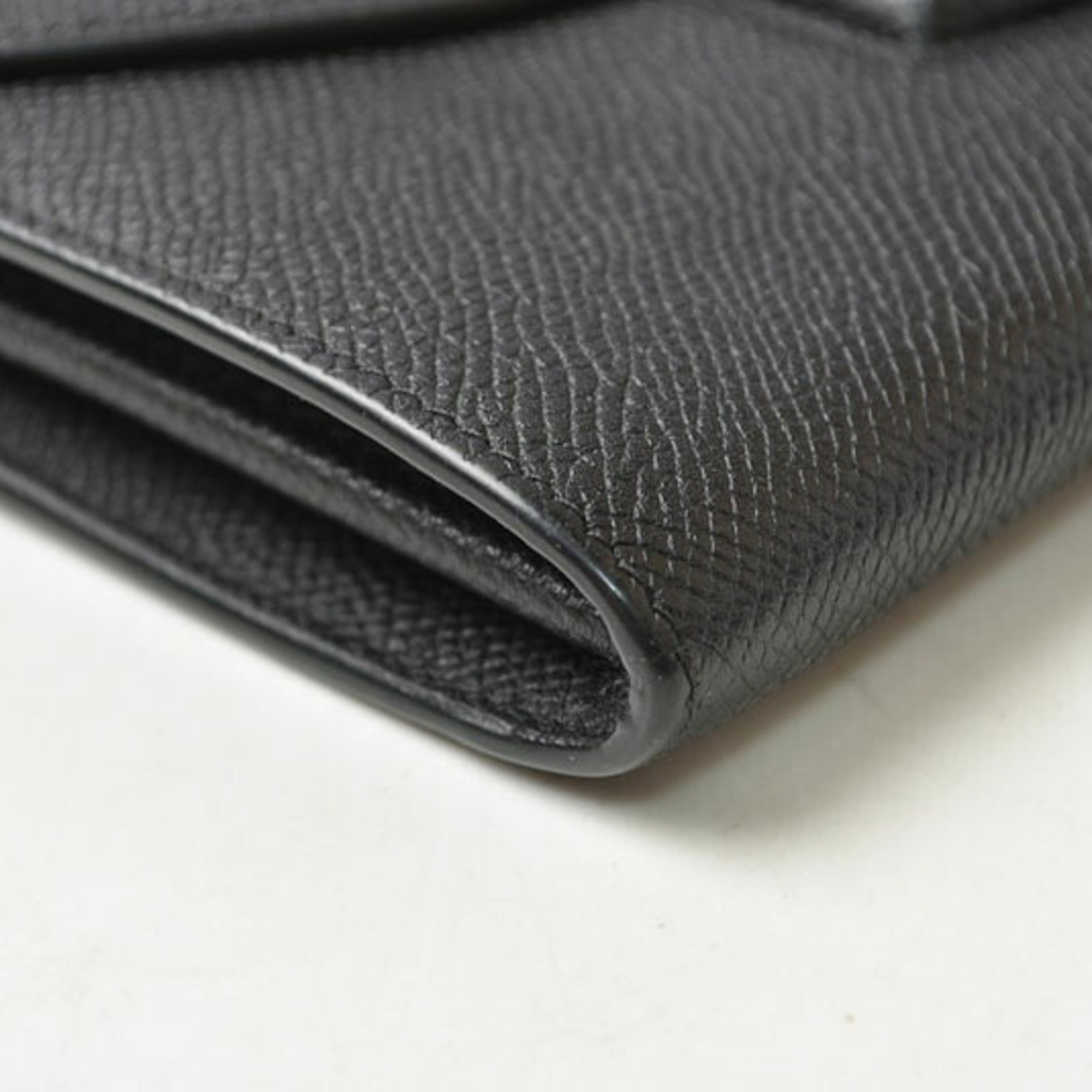 Celine Black Leather Wallet (Bi-Fold) (Pre-Owned)