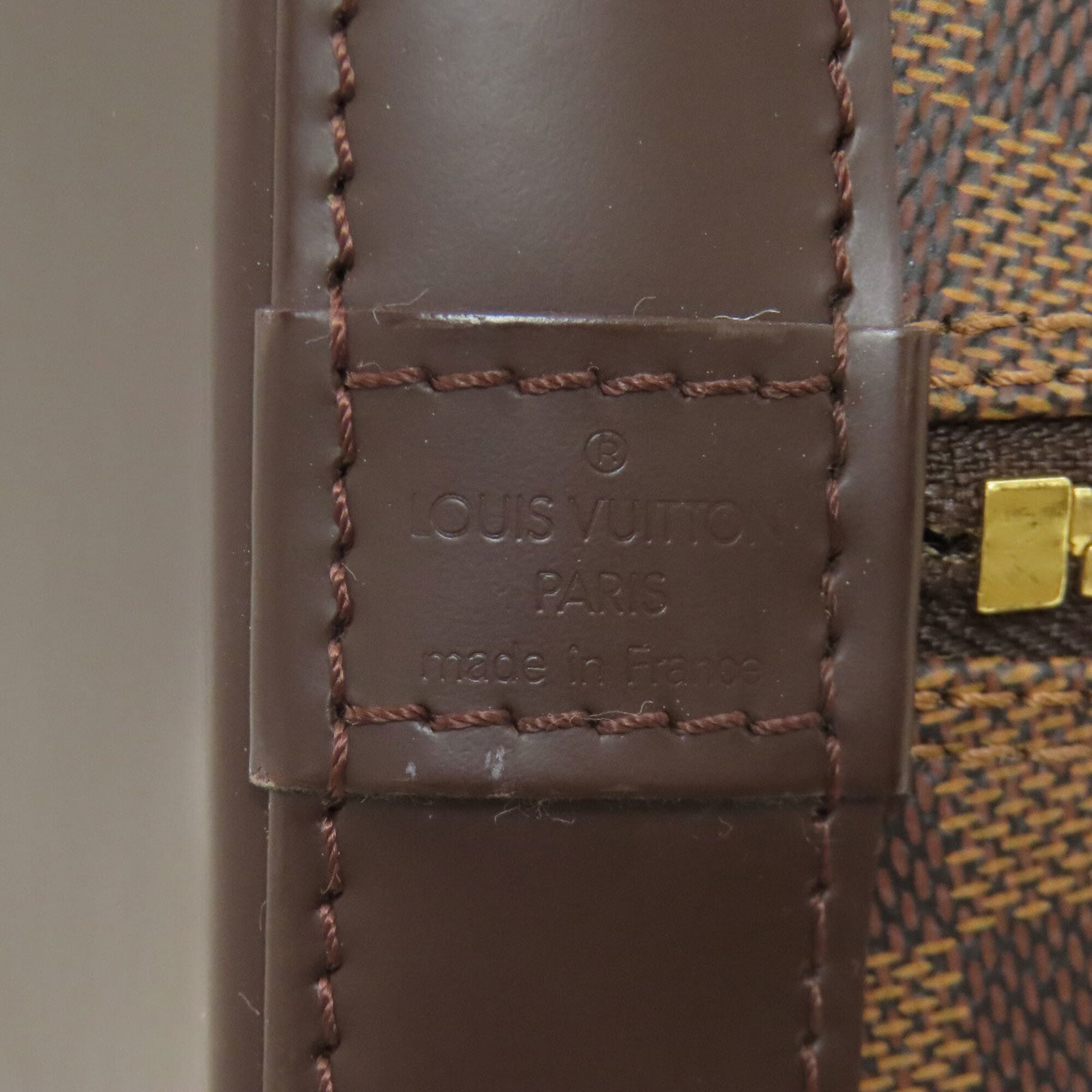 Louis Vuitton Brown Damier Canvas Handbag (Pre-Owned)