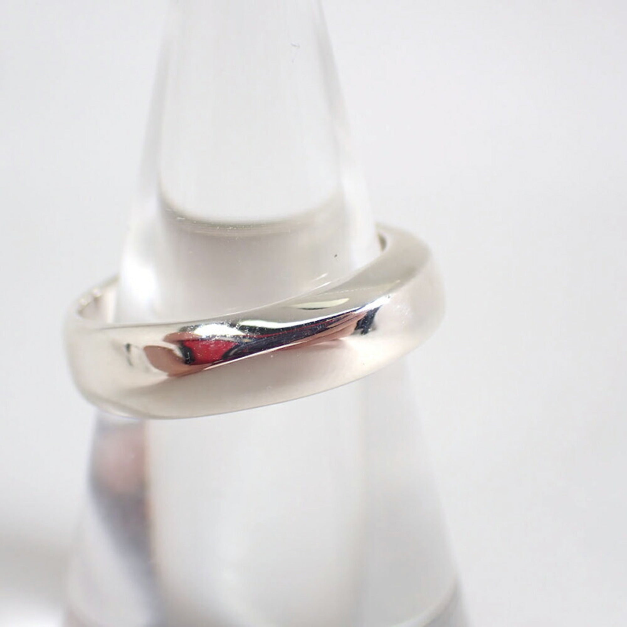 Tiffany Sterling Silver 925 Band Ring (Pre-Owned)
